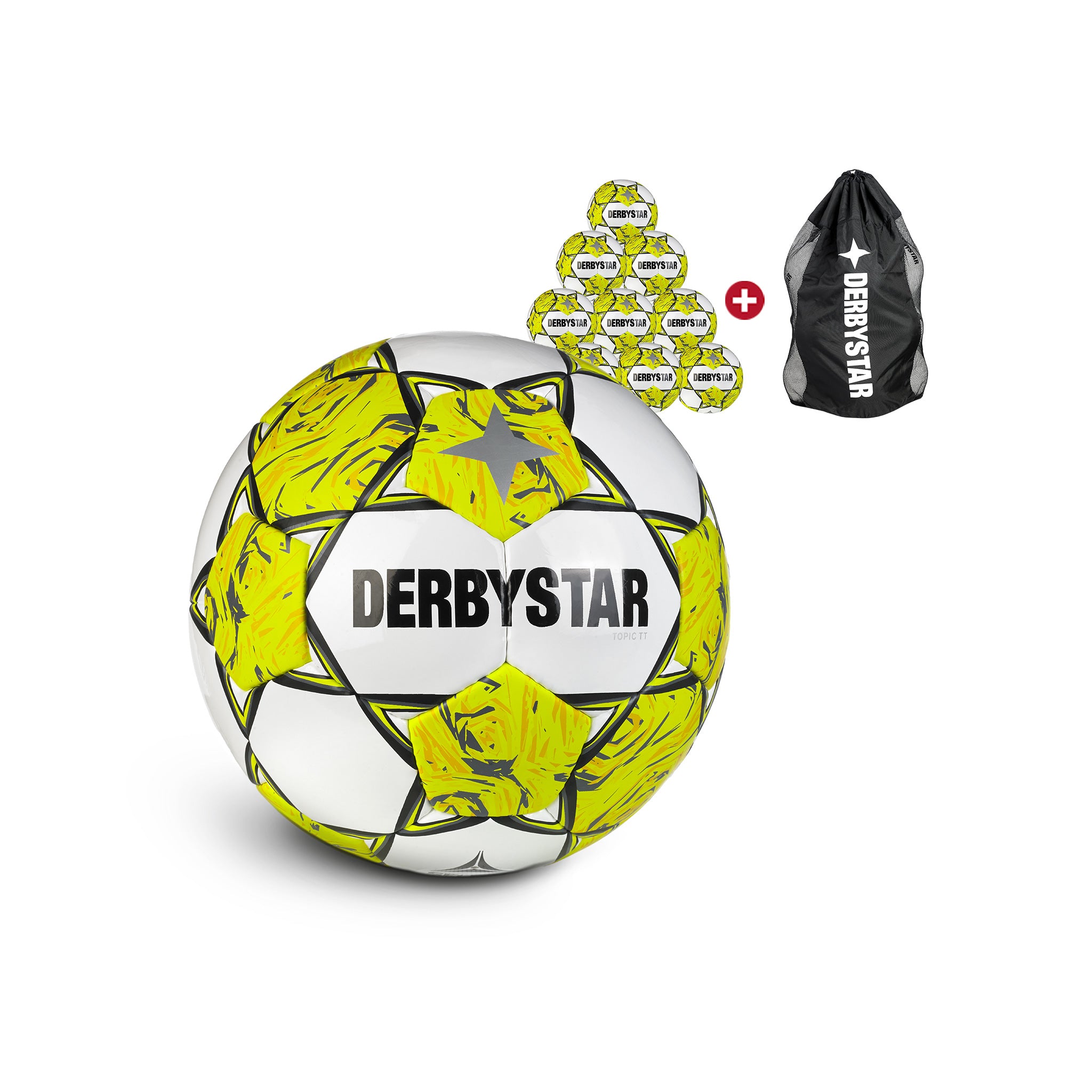 Topic TT 10er Ballpaket #farbe_weiß/gelb
