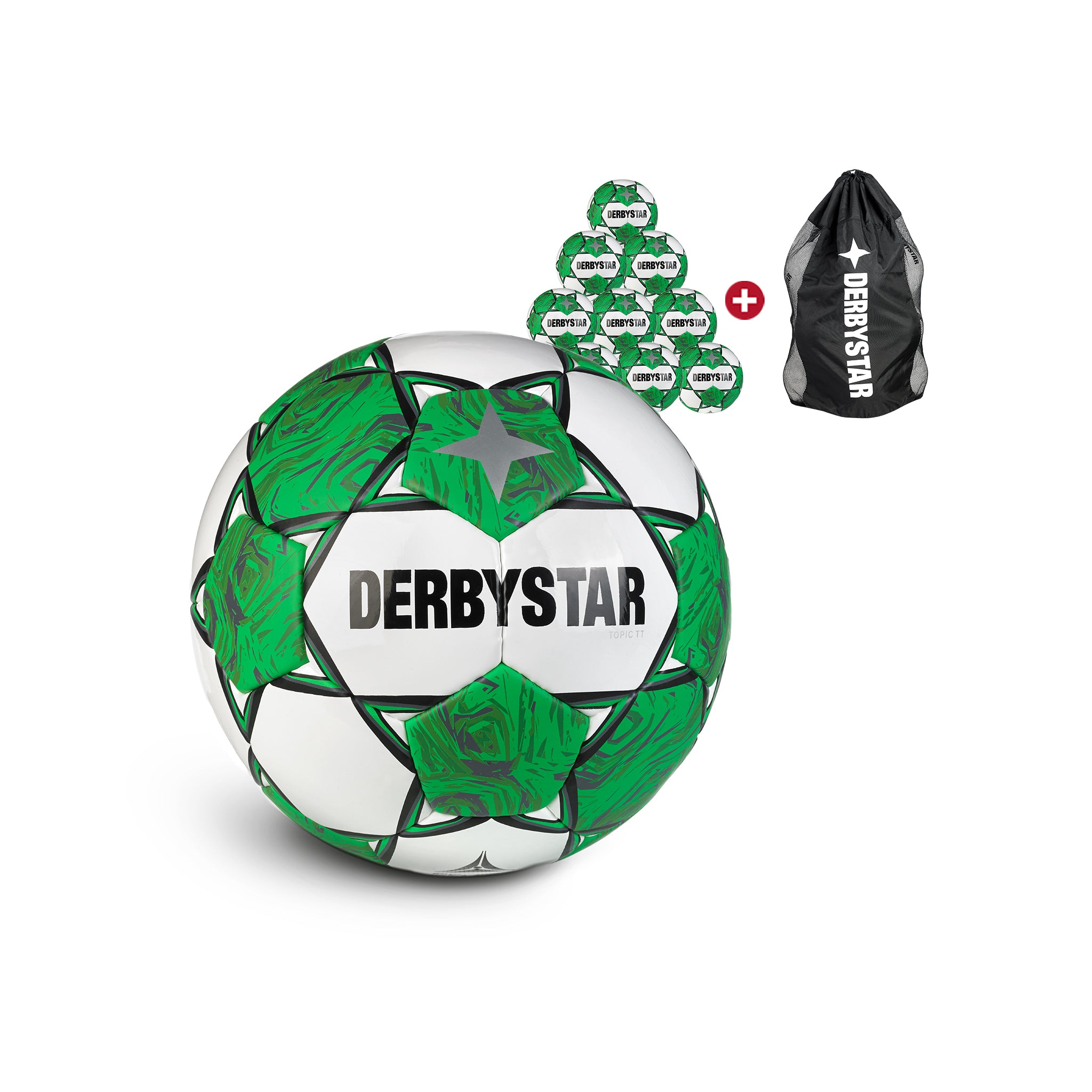 Topic TT 10er Ballpaket #farbe_weiß/grün