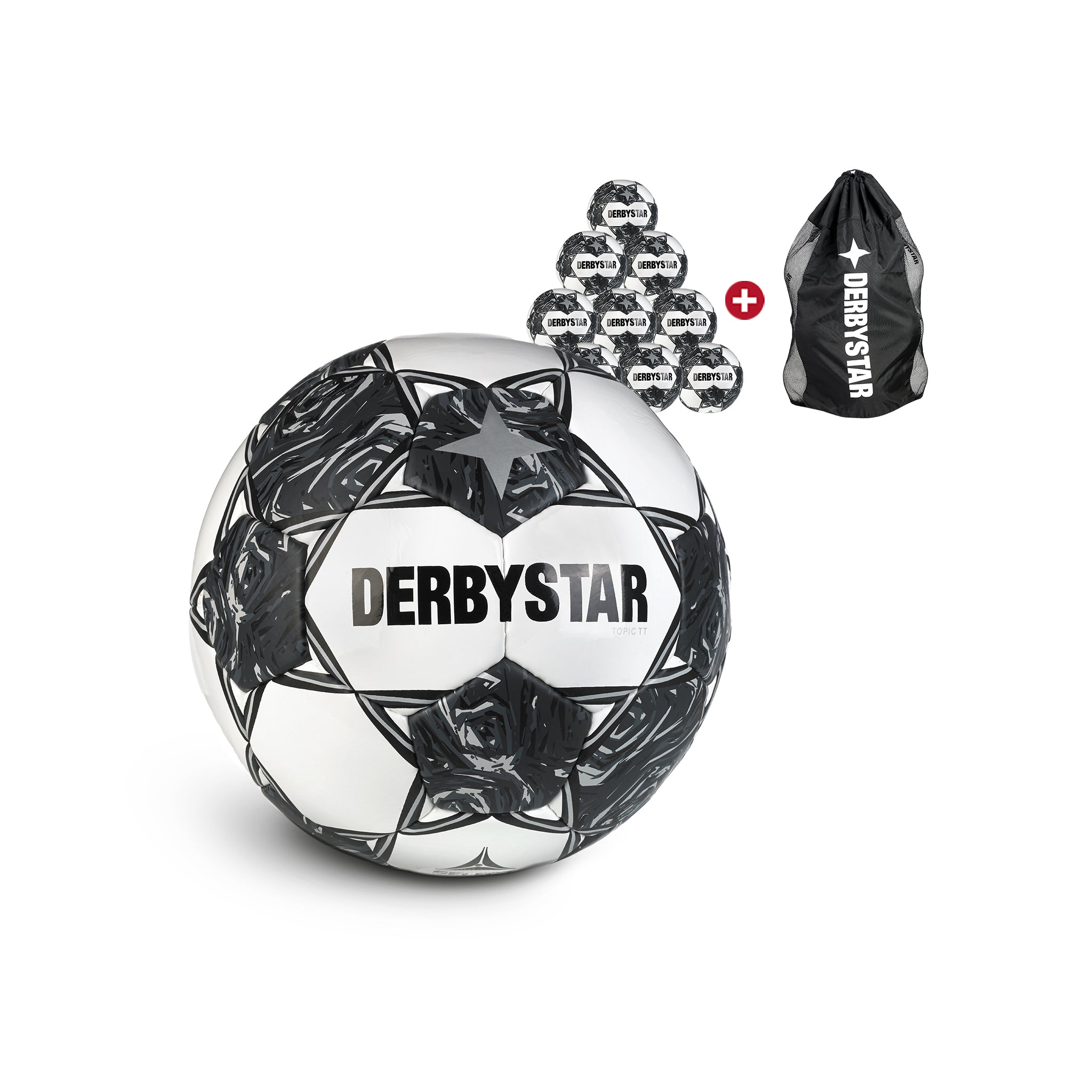 Topic TT 10er Ballpaket #farbe_weiß/schwarz