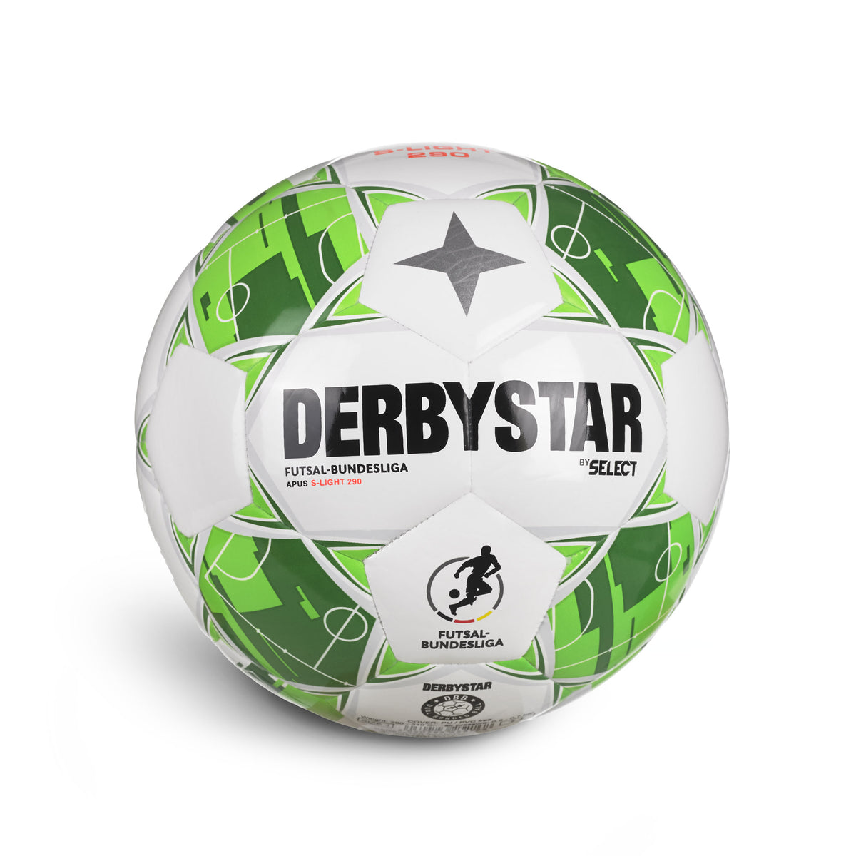 Futsal-Bundesliga Apus S-Light 290 #farbe_weiß/grün
