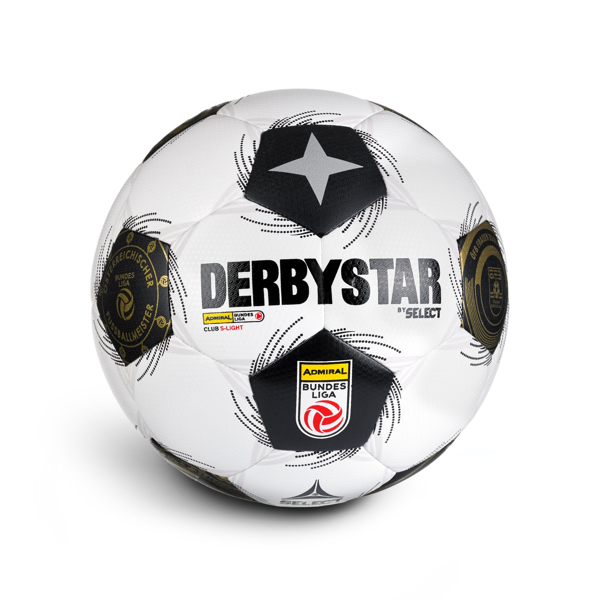ÖFBL Club S-Light v26 (290g) #farbe_weiß/schwarz/gold