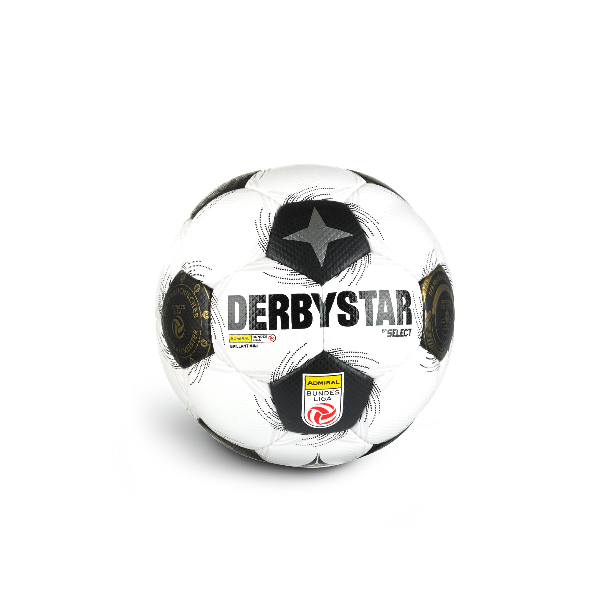 ÖFBL Brillant Mini v26 #farbe_weiß/schwarz/gold