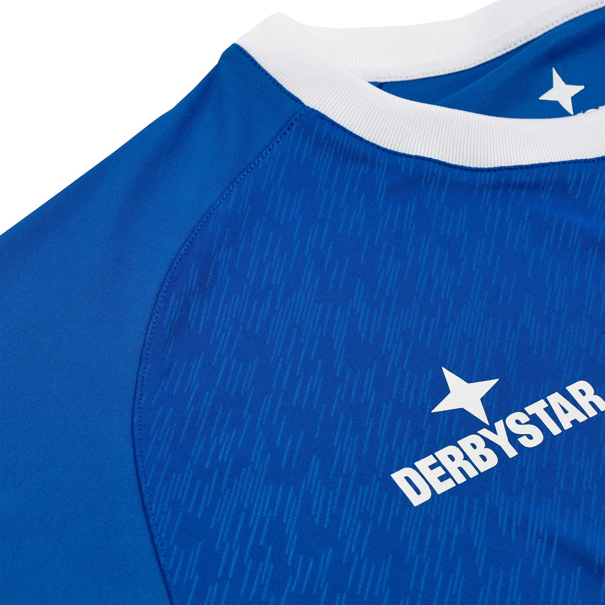 Trainingsshirt #farbe_blau/weiß