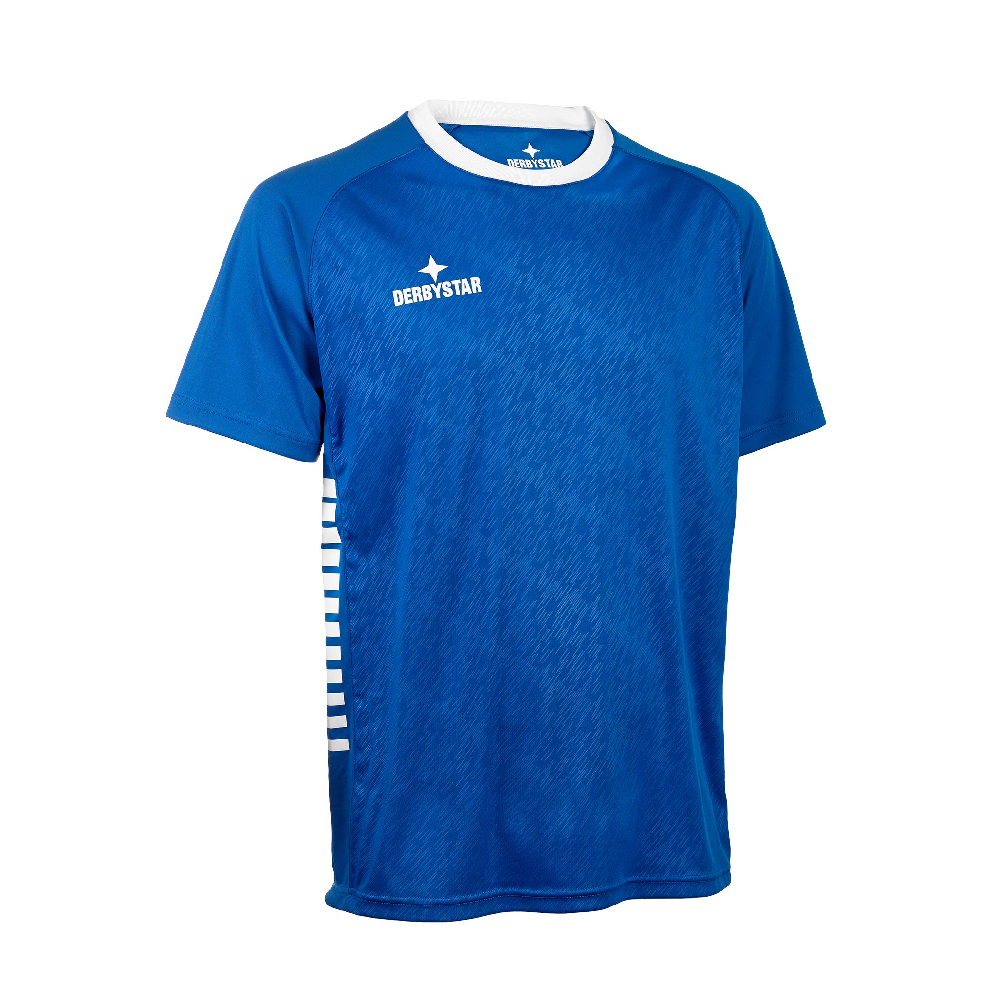 Trainingsshirt #farbe_blau/weiß