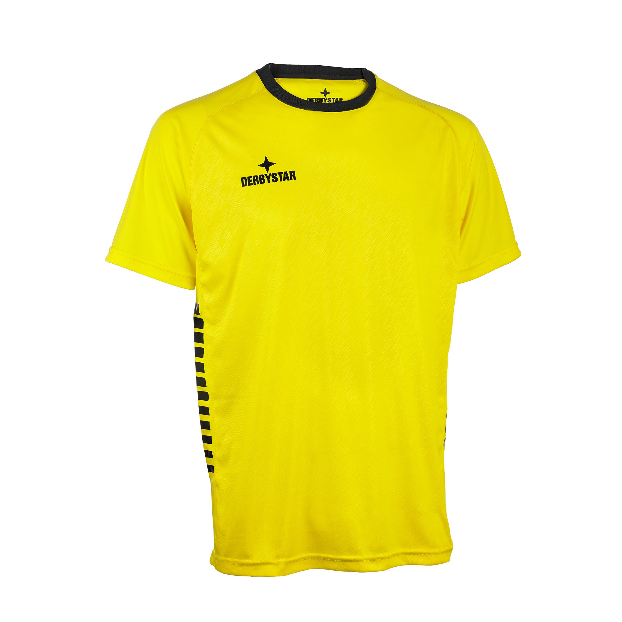 Trainingsshirt #farbe_gelb/schwarz