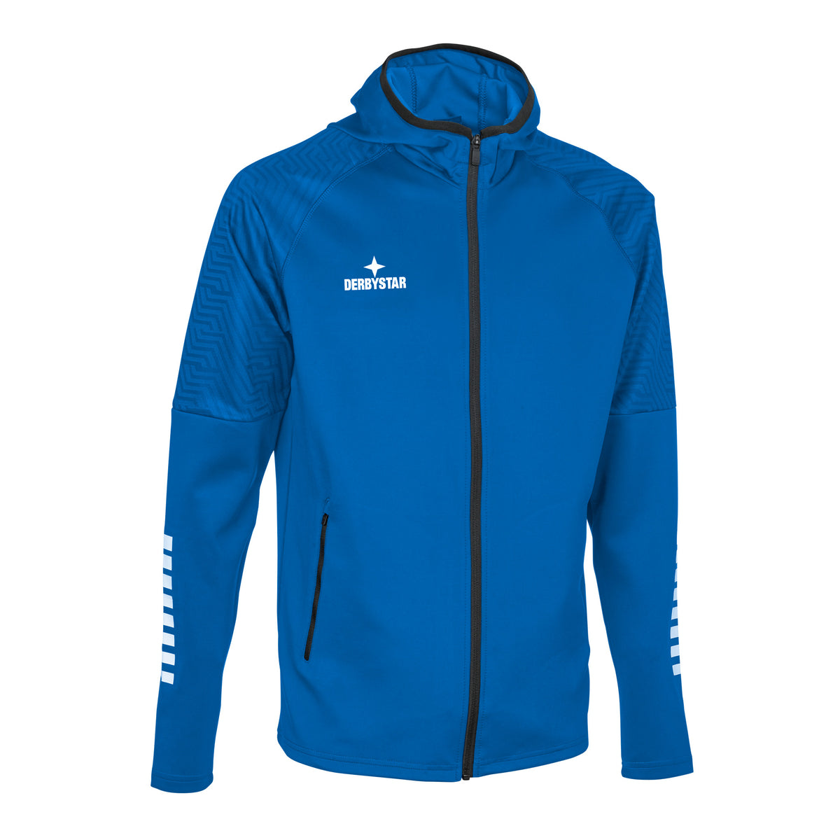 Primo Kapuzenjacke v24 #farbe_blau/weiß
