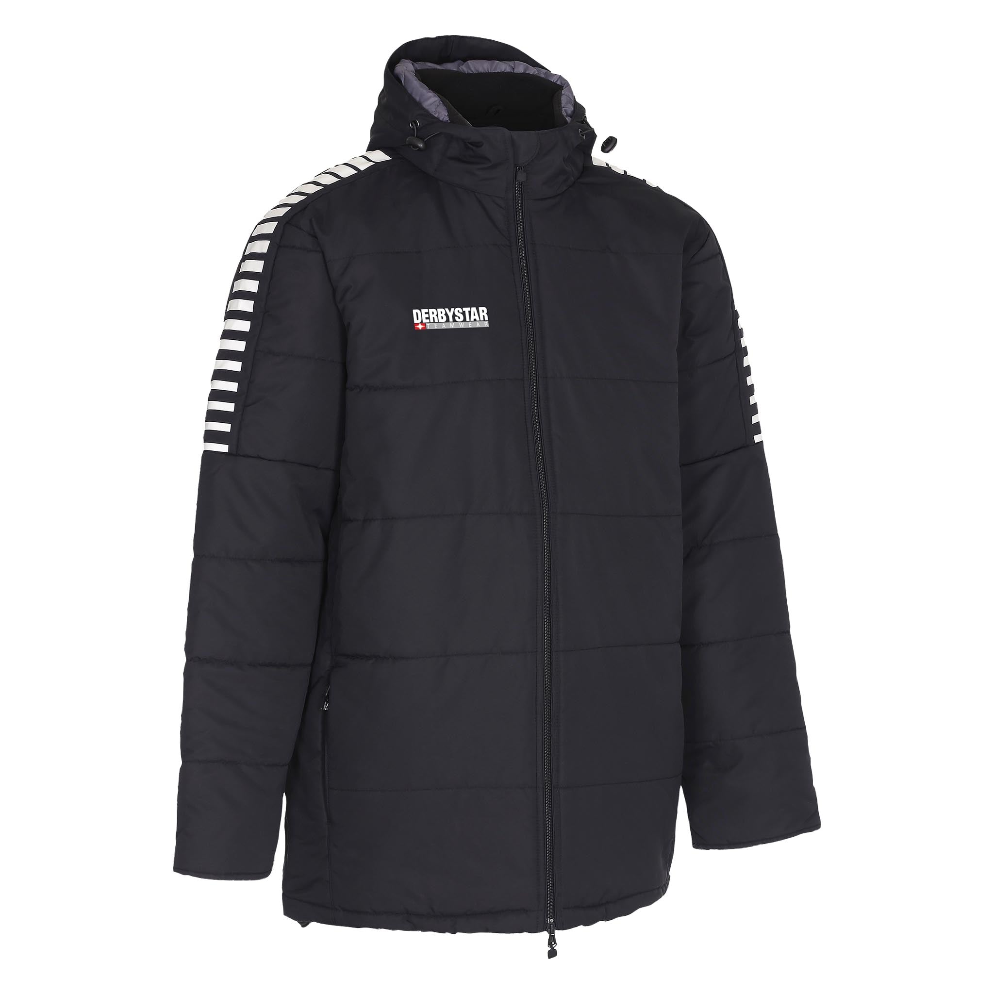 Hyper Stadionjacke #farbe_schwarz/weiß