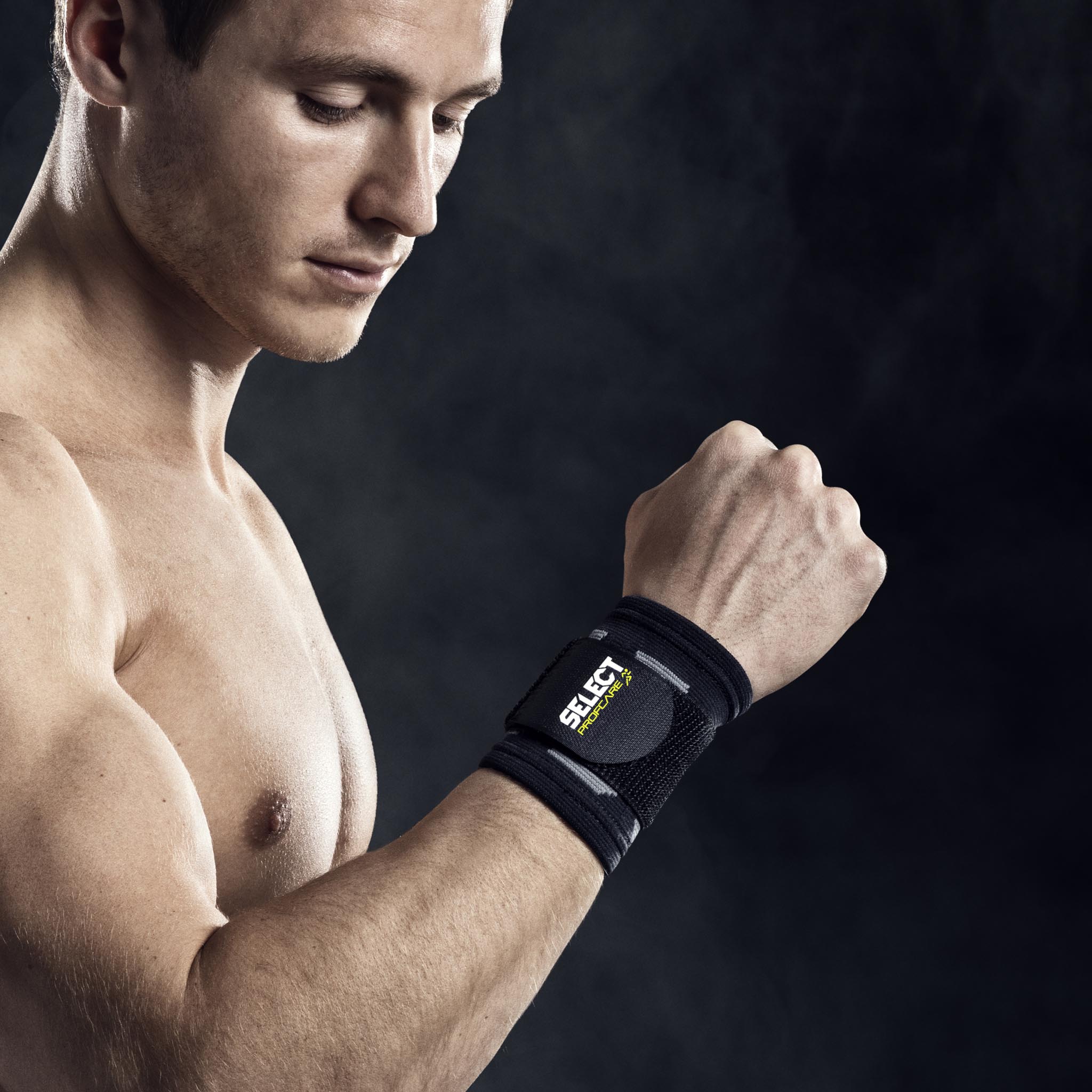 Elastische Handgelenkbandage #farbe_schwarz