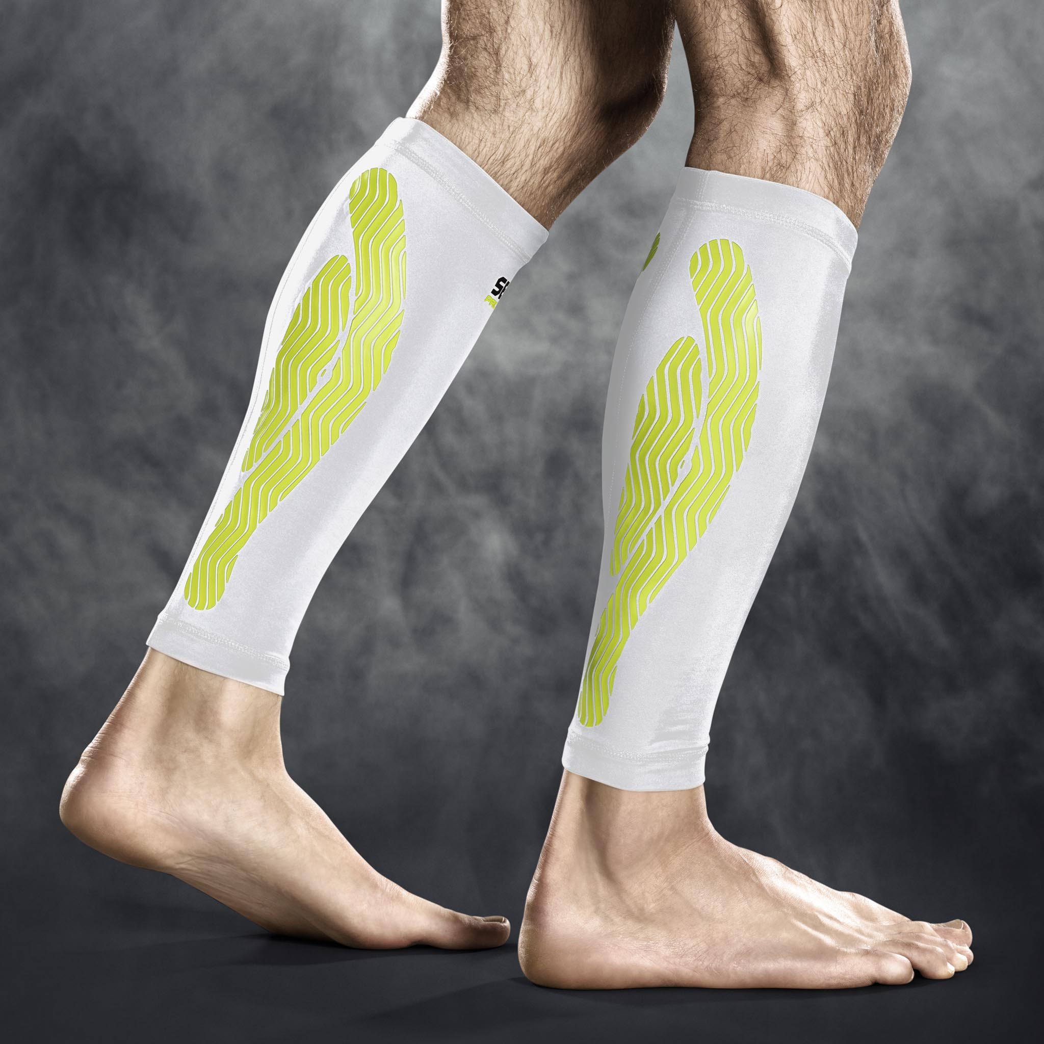 Kompressions-Wadenbandage #farbe_weiß