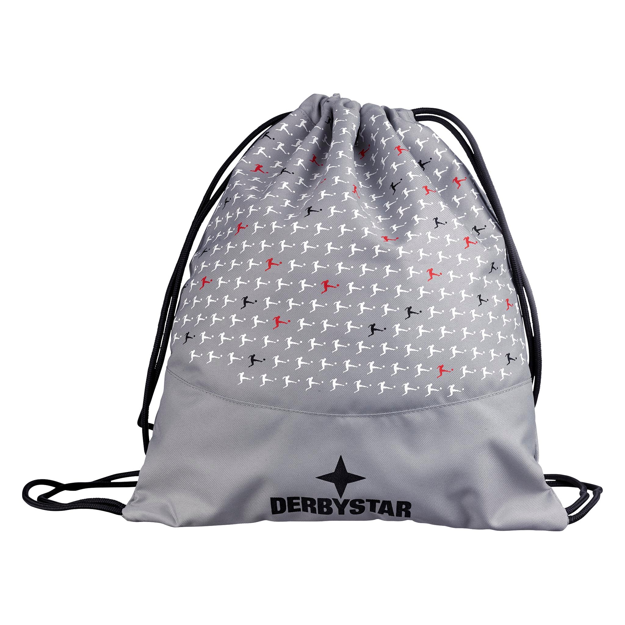 Bundesliga Sportbeutel #farbe_grau/schwarz/rot