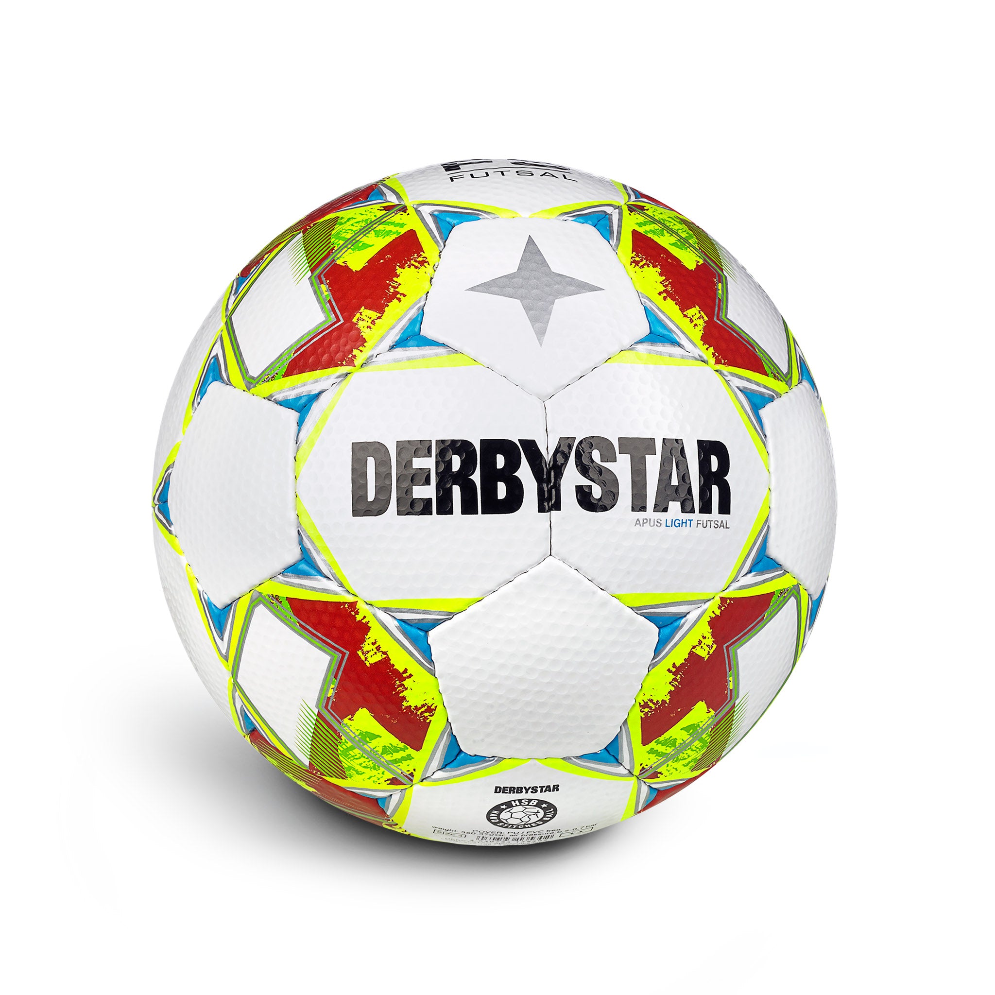 Futsal Apus Light #farbe_weiß/gelb/rot