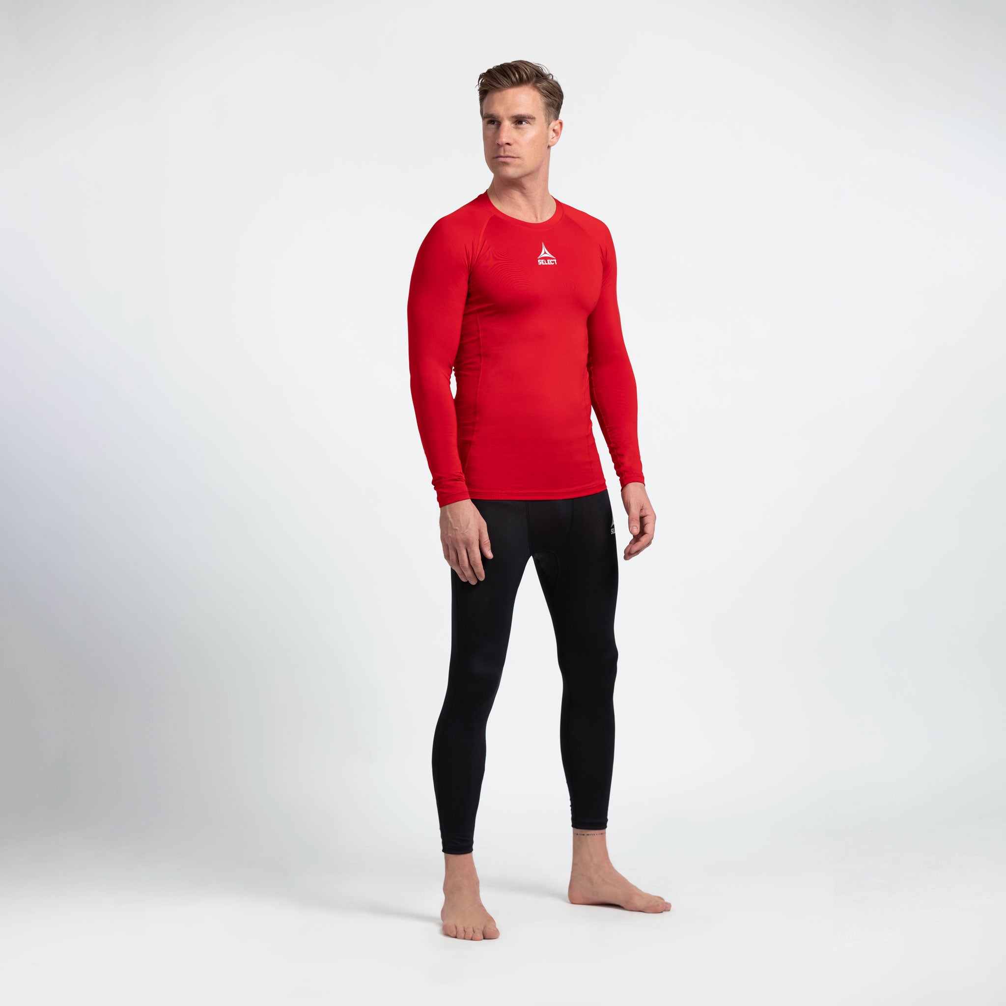 Funktionsshirt Lang #farbe_rot #farbe_navy