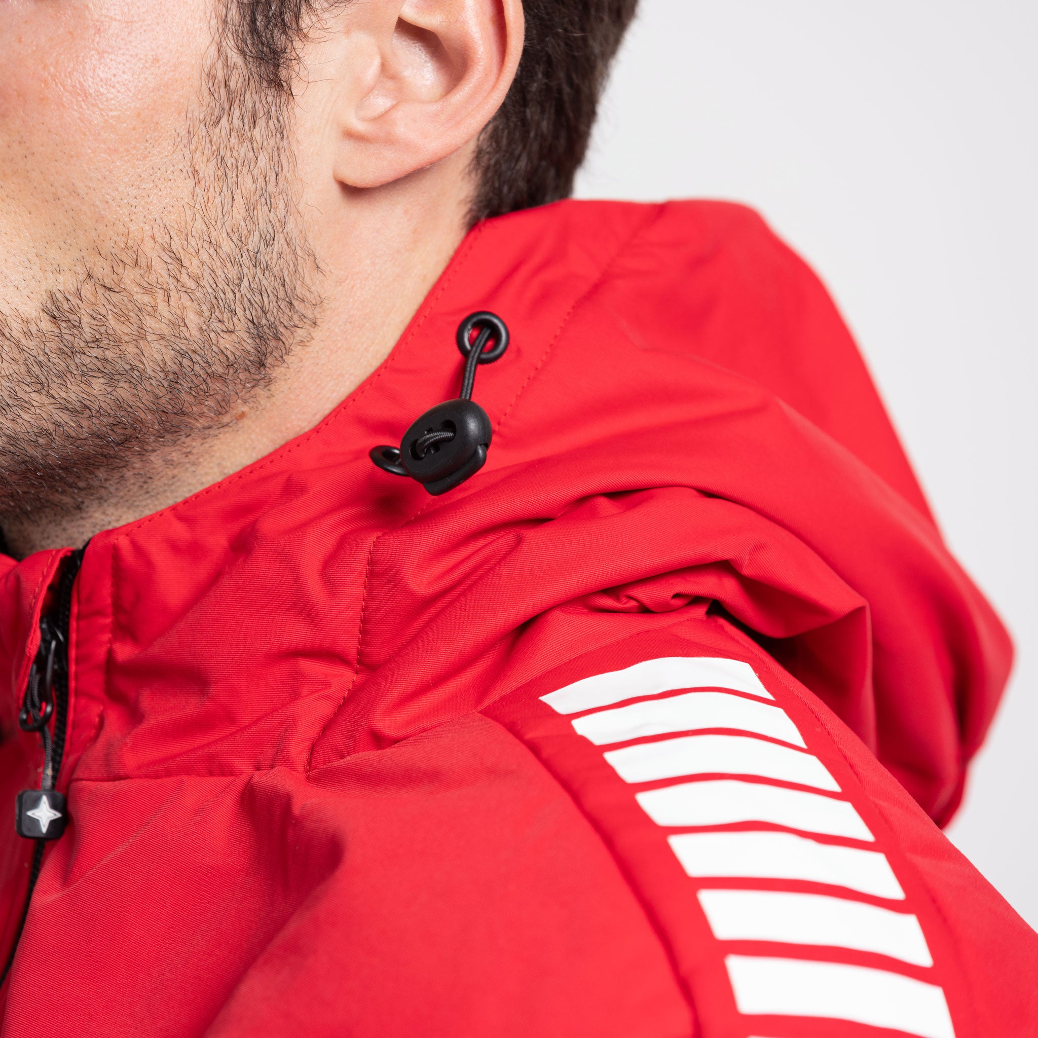 Hyper Stadionjacke #farbe_rot/weiß #farbe_rot/weiß