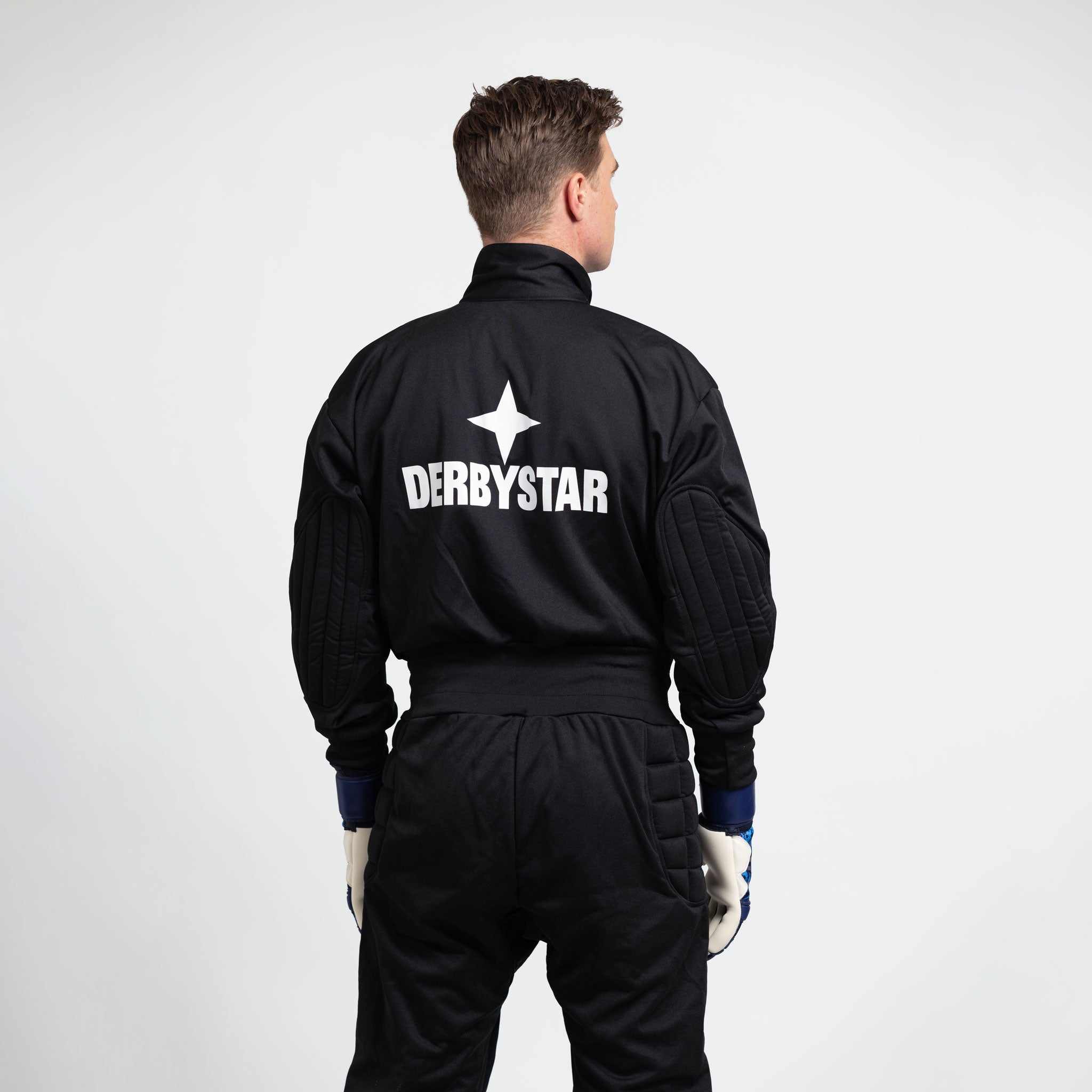 Keeperspak Kinderen Derbystar Keeperall Voor Kinderen - Basic Pro, 100% Polyester, Bescherming Ellebogen/knieën - Uniseks Keeper Outfit Polyester Overall