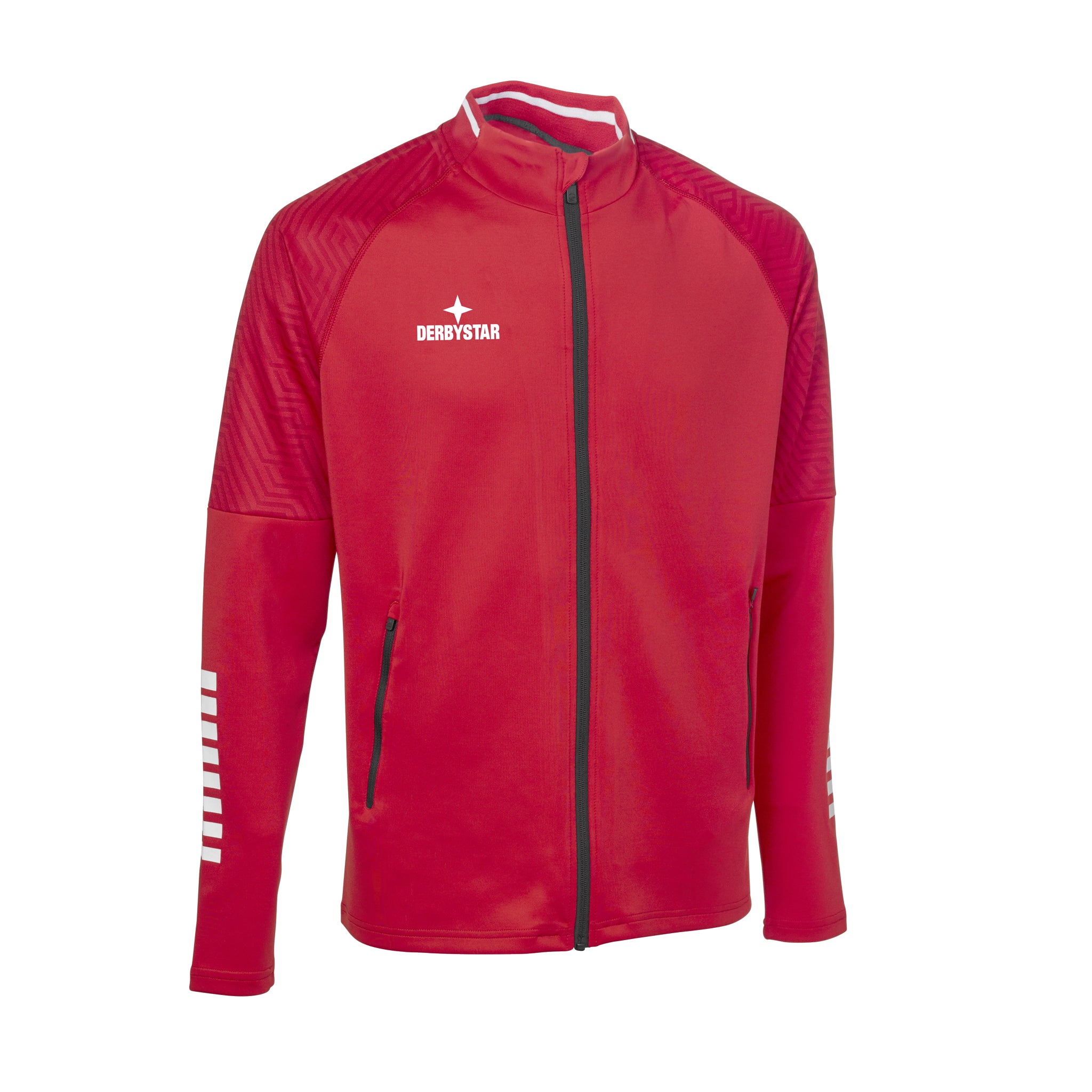 Primo Trainingsjacke v24 #farbe_rot/weiß