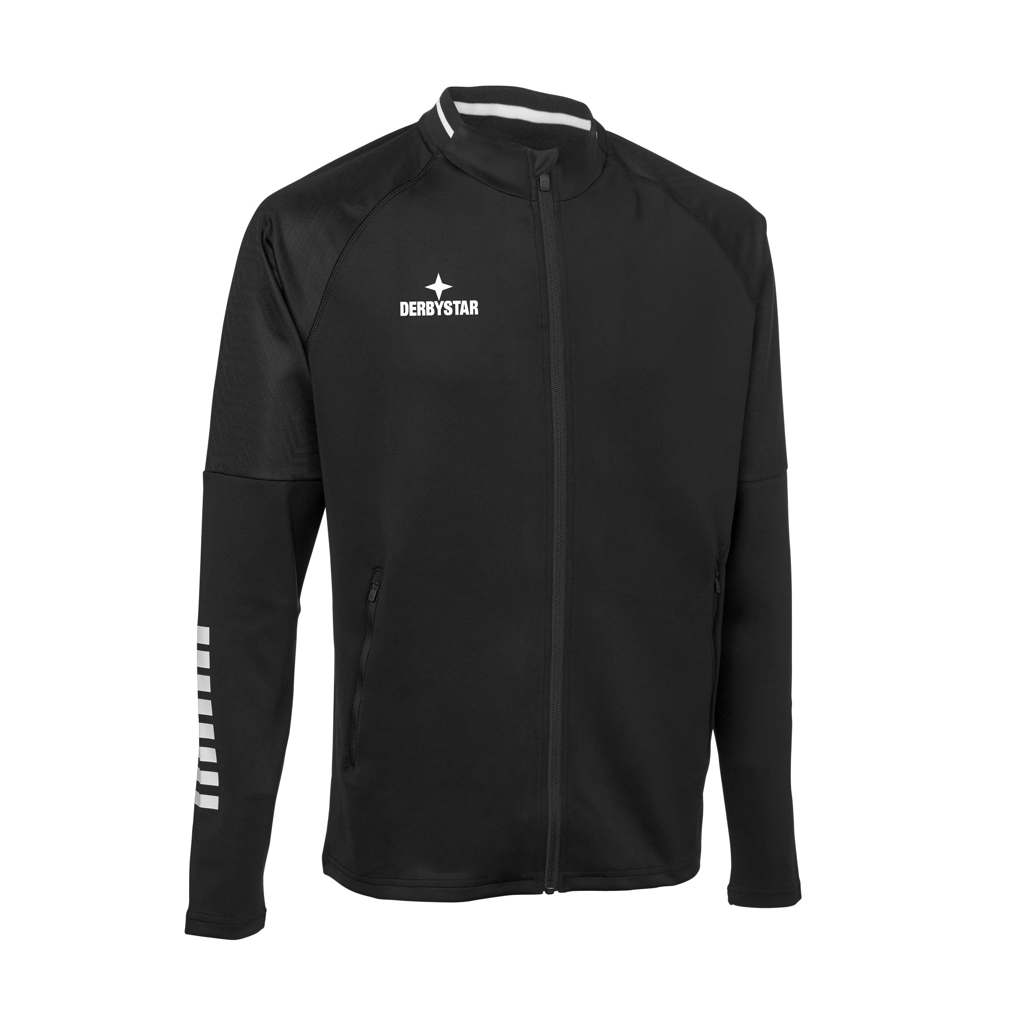 Primo Trainingsjacke v24 #farbe_schwarz/weiß