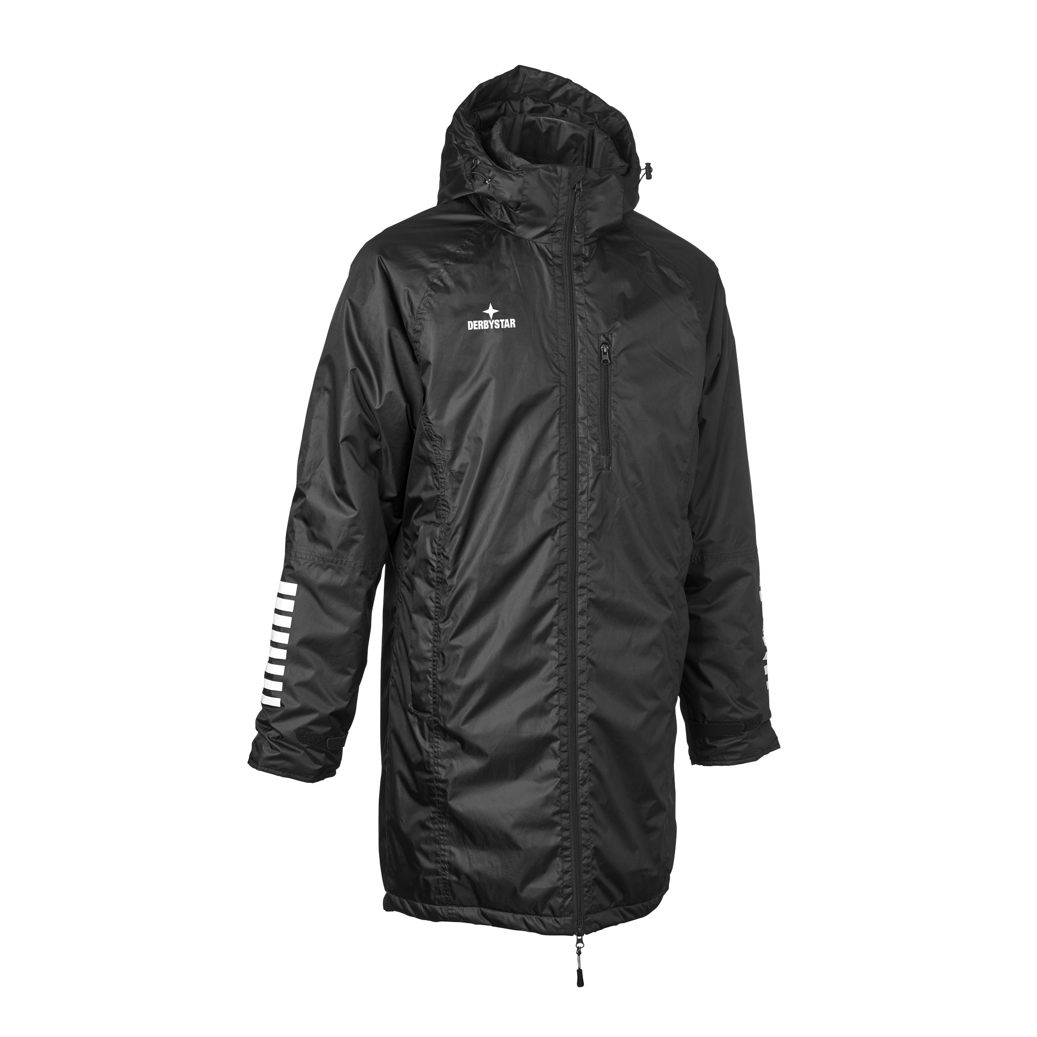 Primo Stadionjacke v24 #farbe_schwarz/weiß