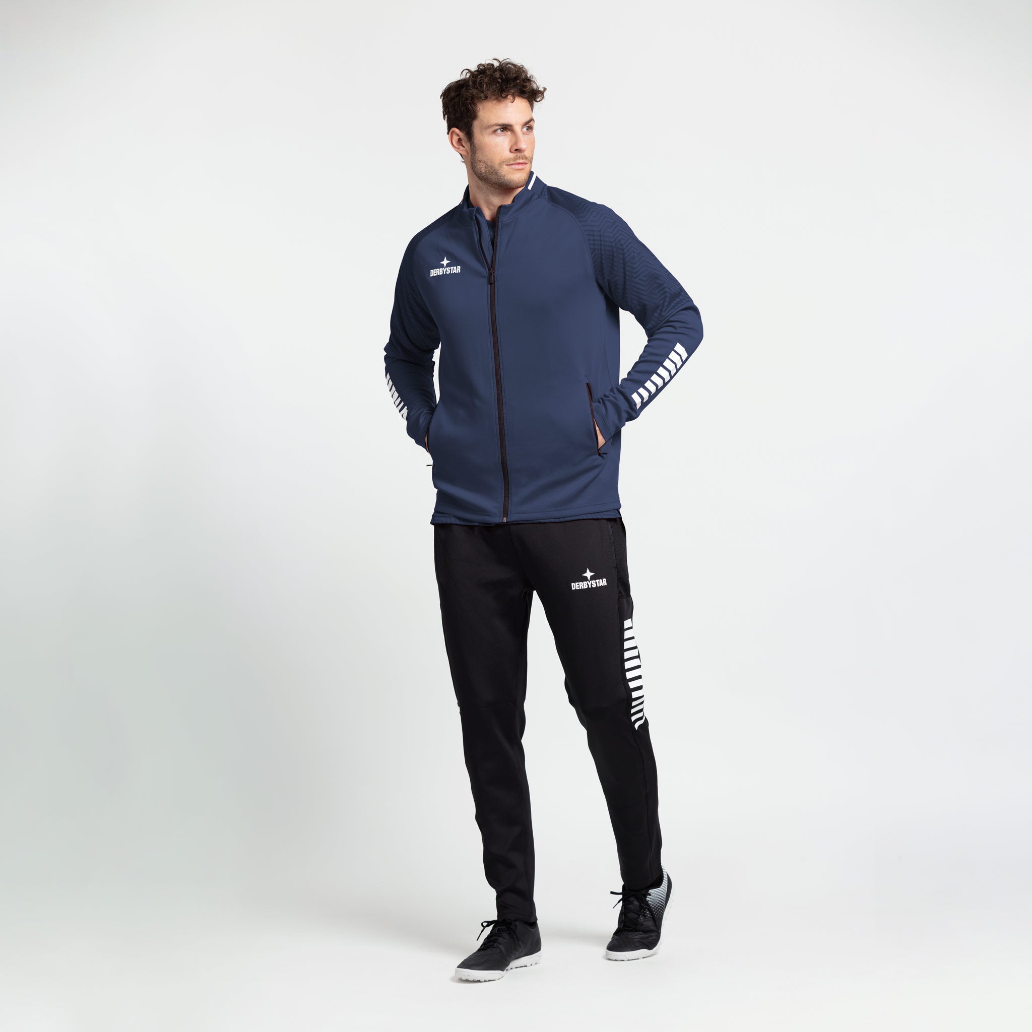 Primo Trainingsjacke v24 #farbe_navy/weiß #farbe_navy/weiß