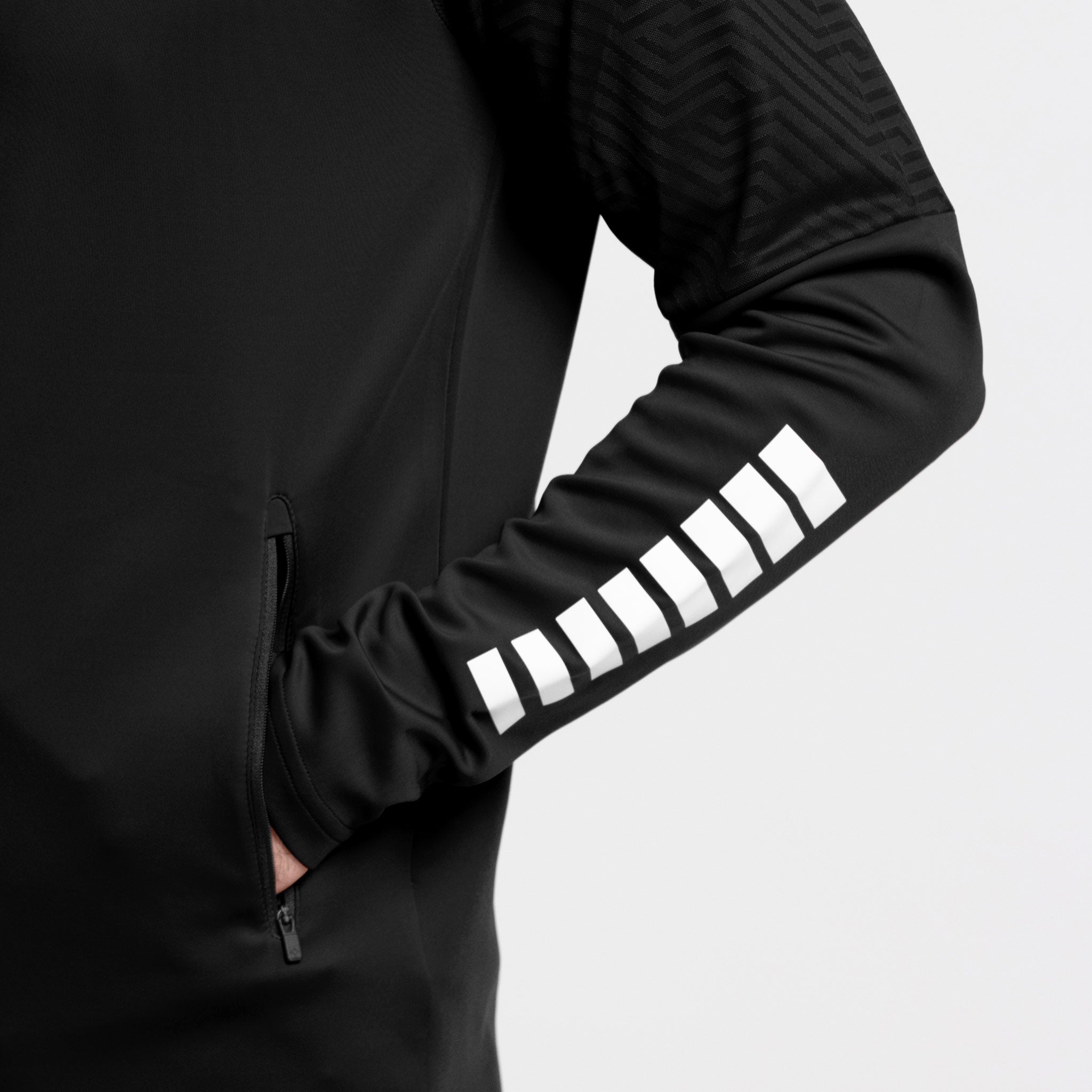 Primo Trainingsjacke v24 #farbe_schwarz/weiß #farbe_schwarz/weiß