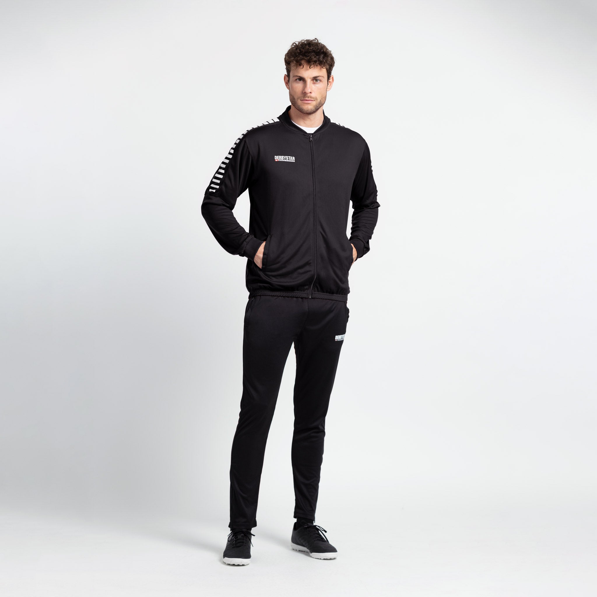 Hyper Poly-Arbeitsjacke #farbe_schwarz/weiß #farbe_schwarz/weiß