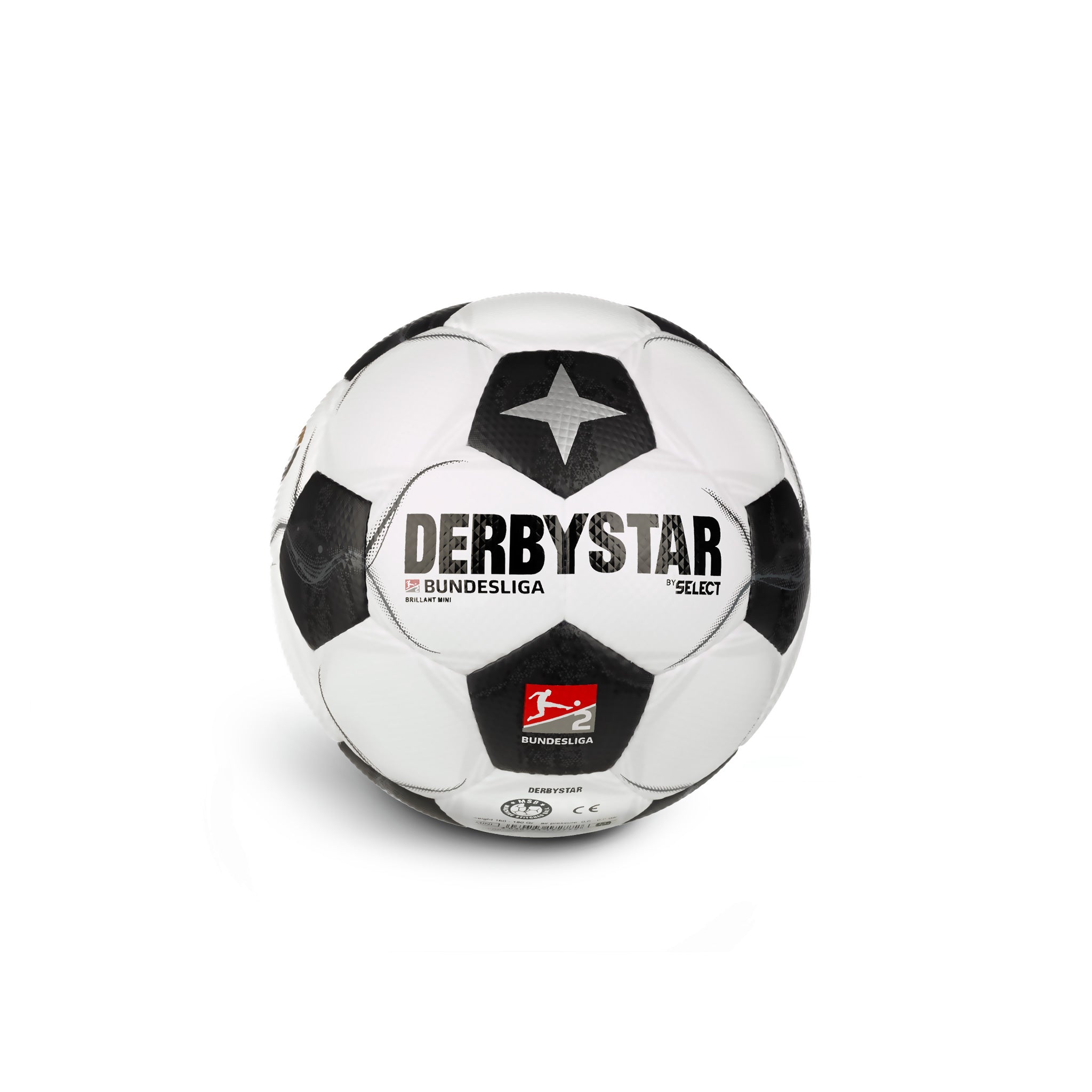 2. Bundesliga Brillant Mini Classic v24 #farbe_weiß/schwarz