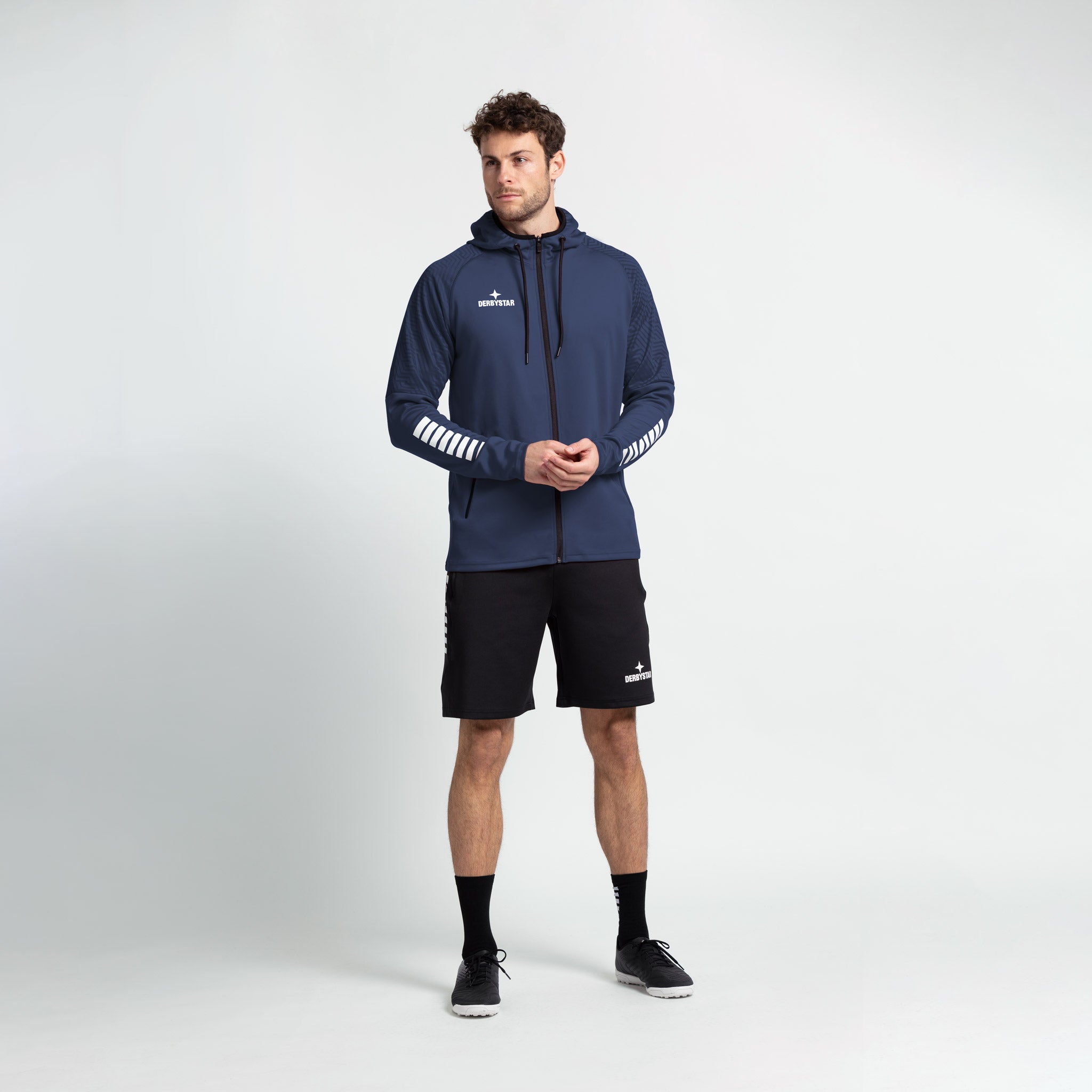 Primo Kapuzenjacke v24 #farbe_navy/weiß #farbe_navy/weiß