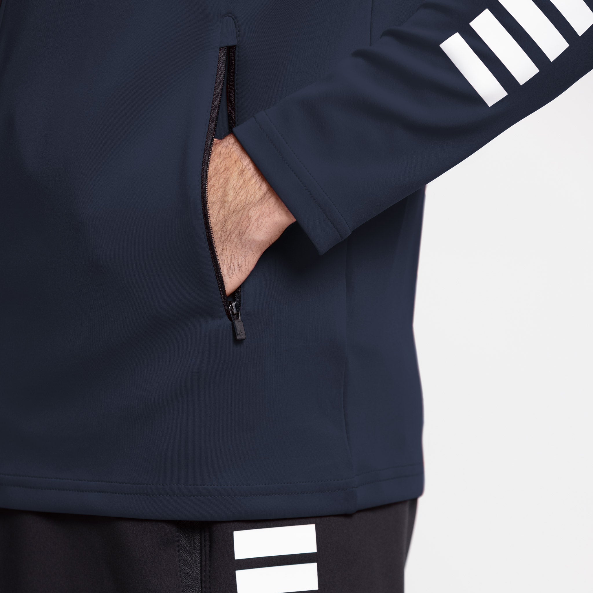 Primo Kapuzenjacke v24 #farbe_navy/weiß #farbe_navy/weiß