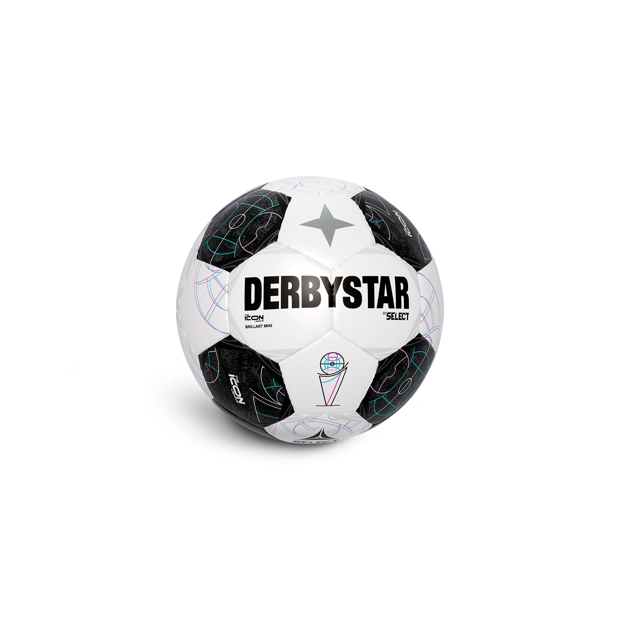 The Icon League Brillant Mini #farbe_grau/weiß