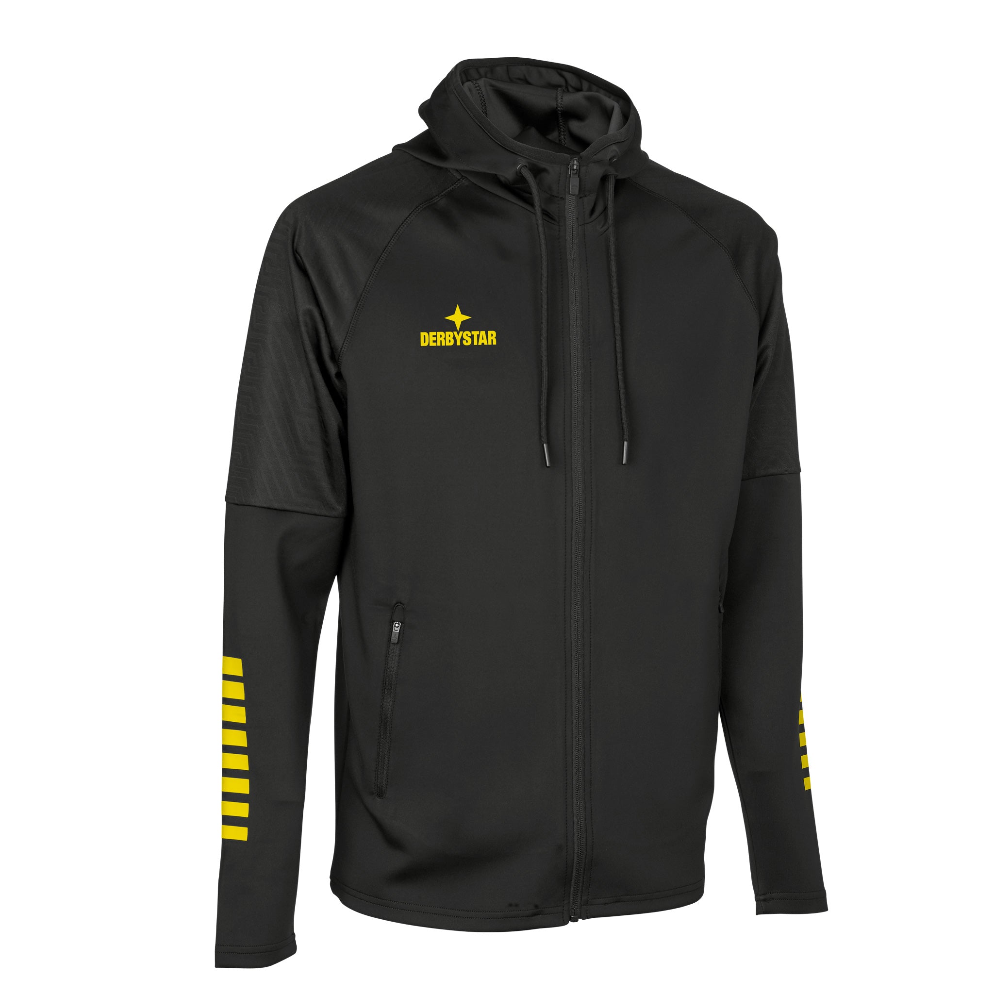 Primo Kapuzenjacke v24 #farbe_schwarz/gelb