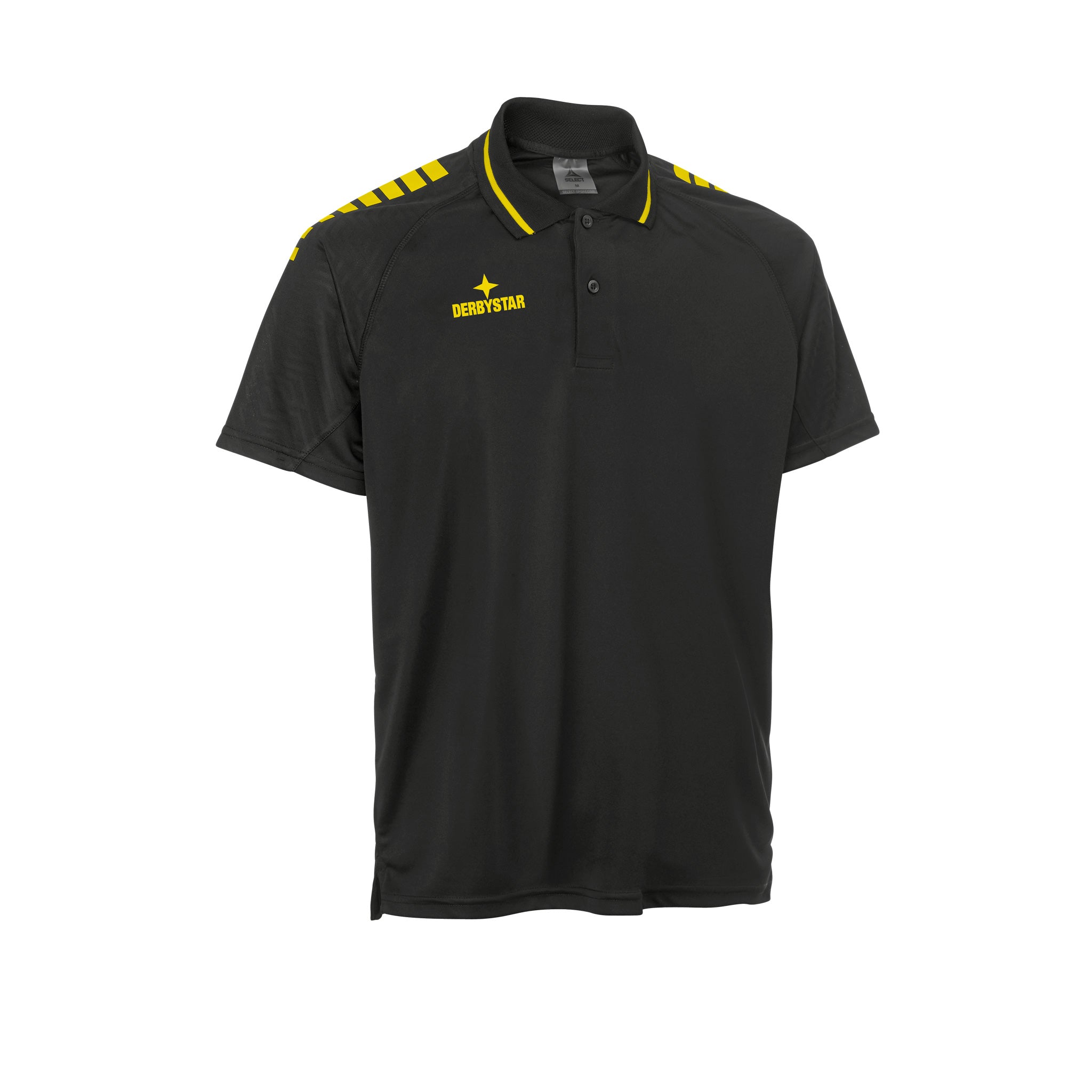 Primo Polo-Shirt v24 #farbe_schwarz/gelb