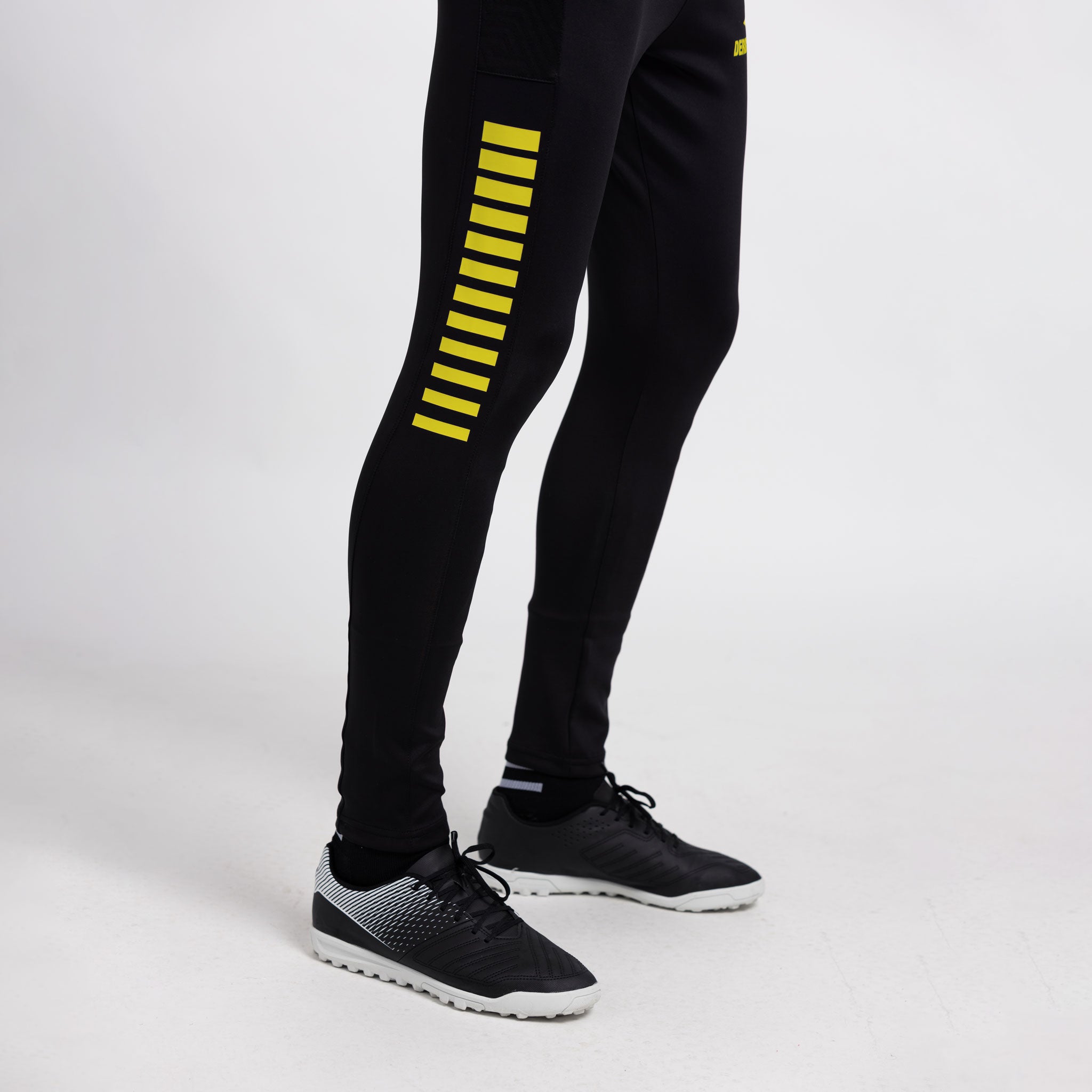 Primo Trainingshose Slim v24 #farbe_schwarz/gelb #farbe_schwarz/gelb