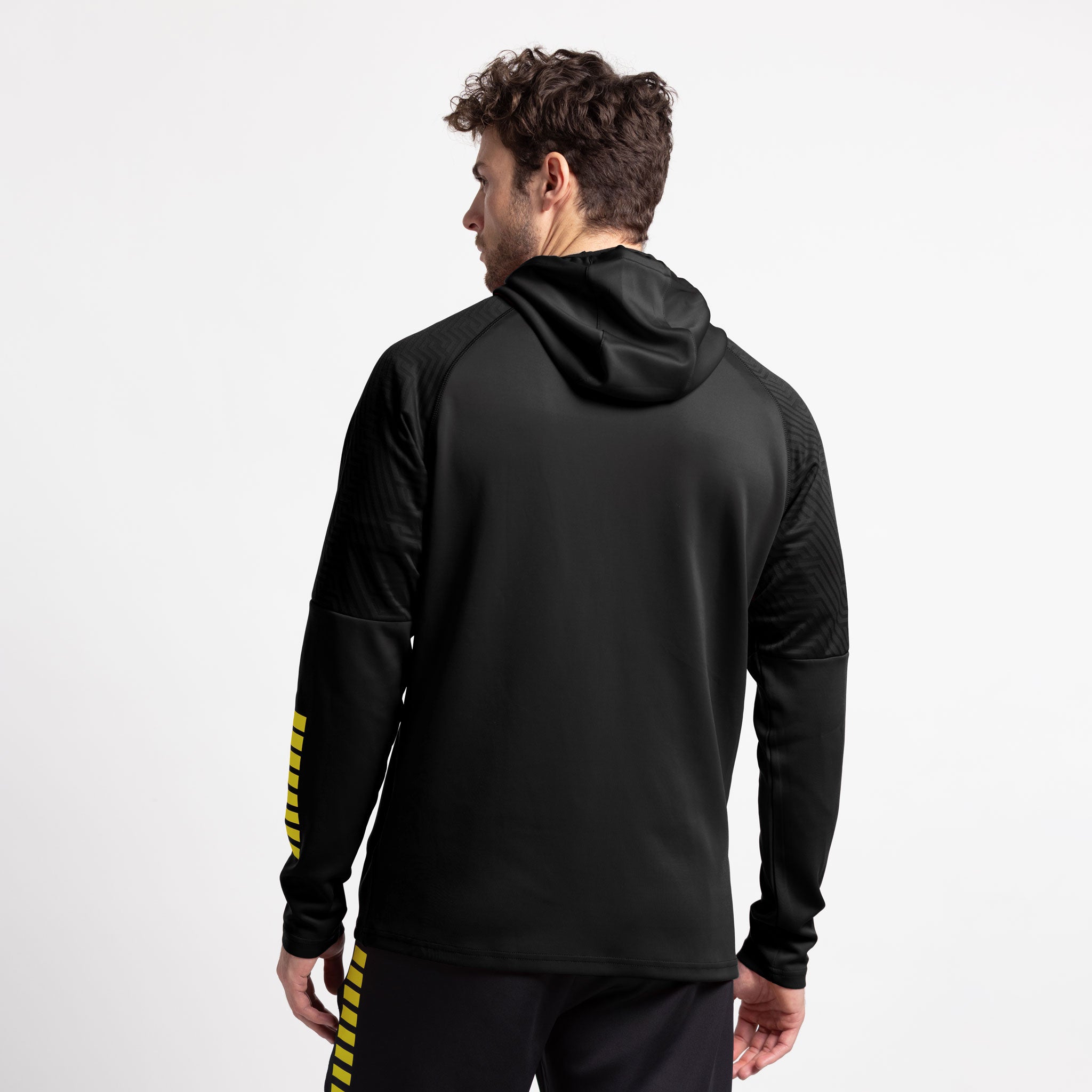 Primo Kapuzenjacke v24 #farbe_schwarz/gelb #farbe_schwarz/gelb