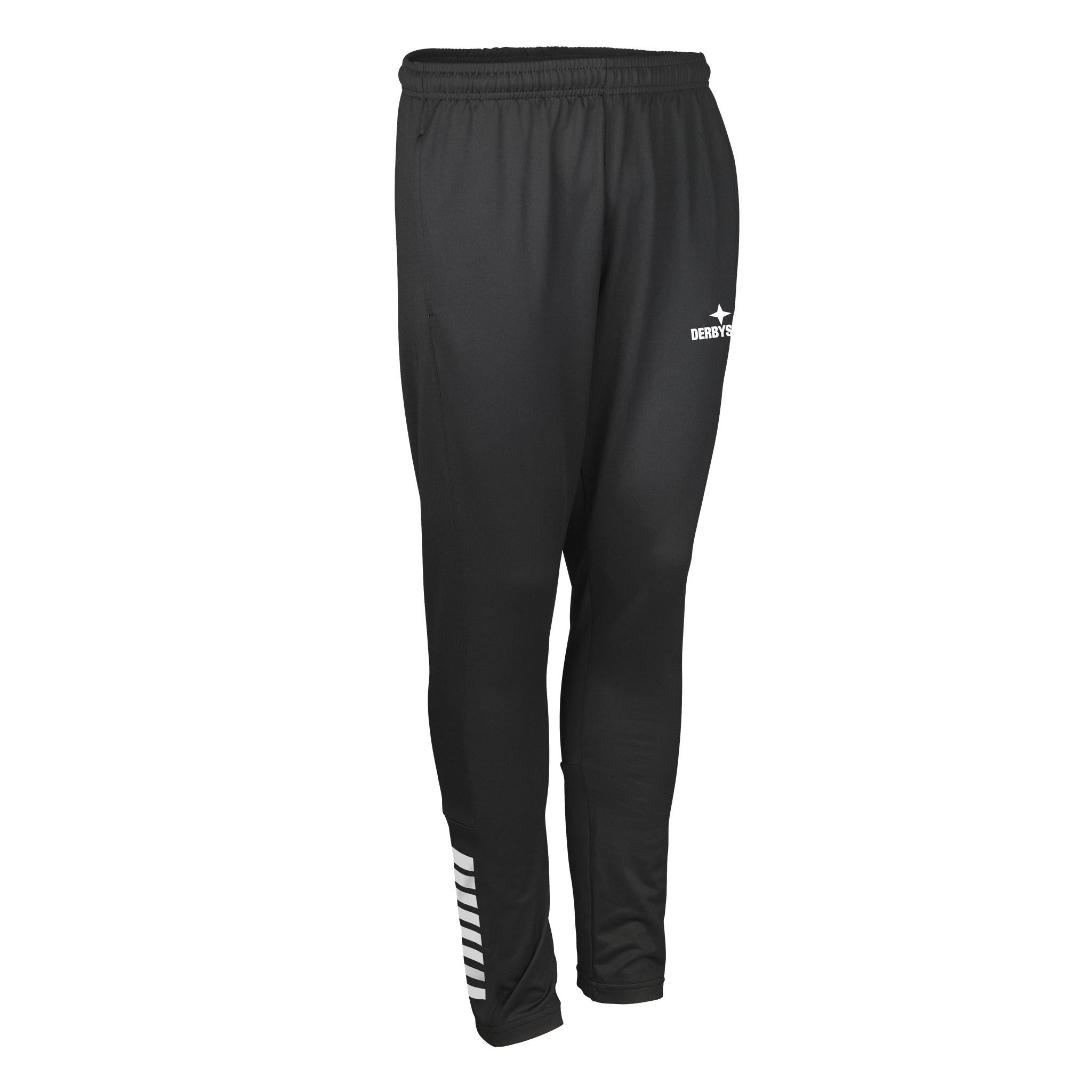 Madrid Trainingshose Slim #farbe_schwarz/weiß