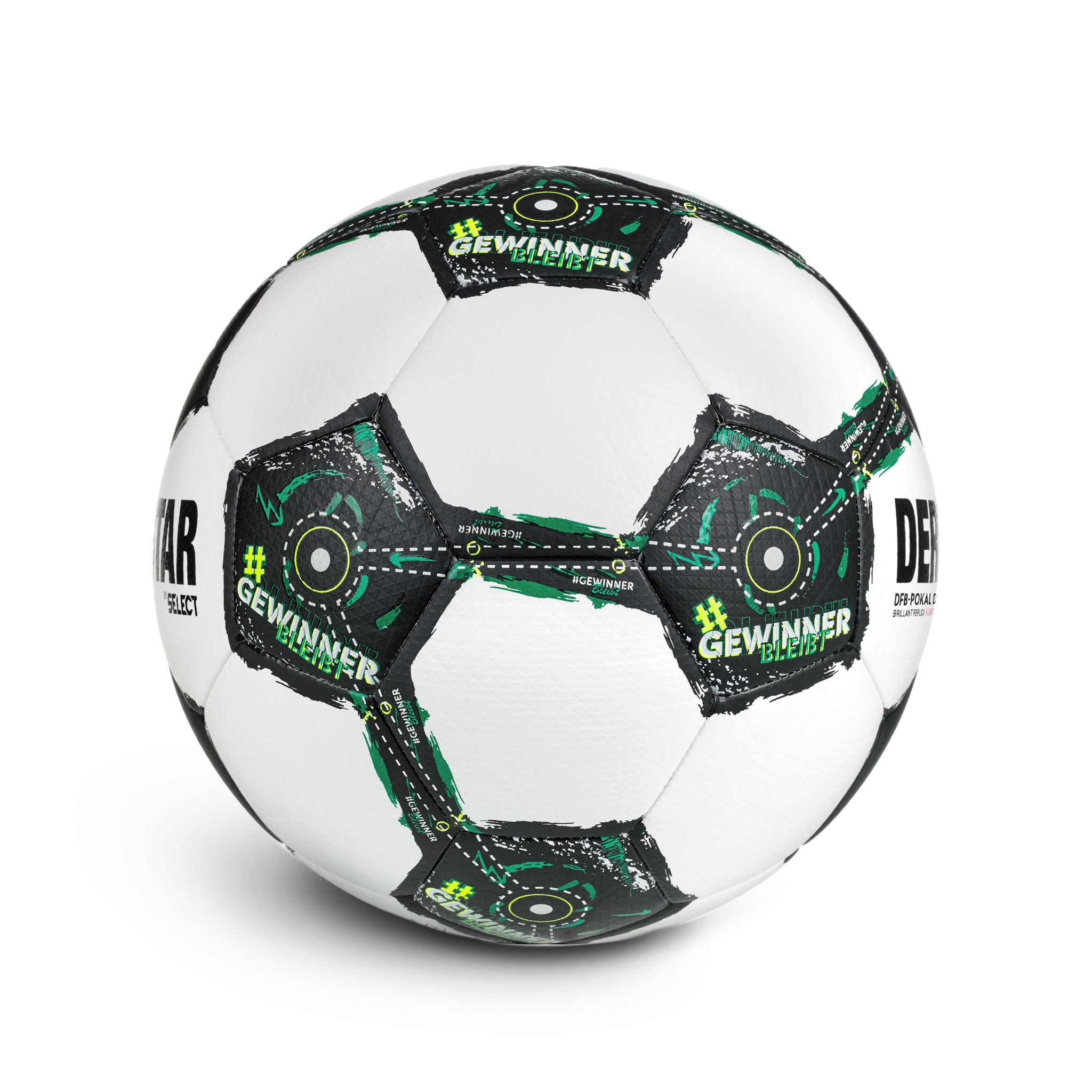 DFB-Pokal Brillant Replica S-Light Männer (290g) #farbe_weiß/schwarz/grün
