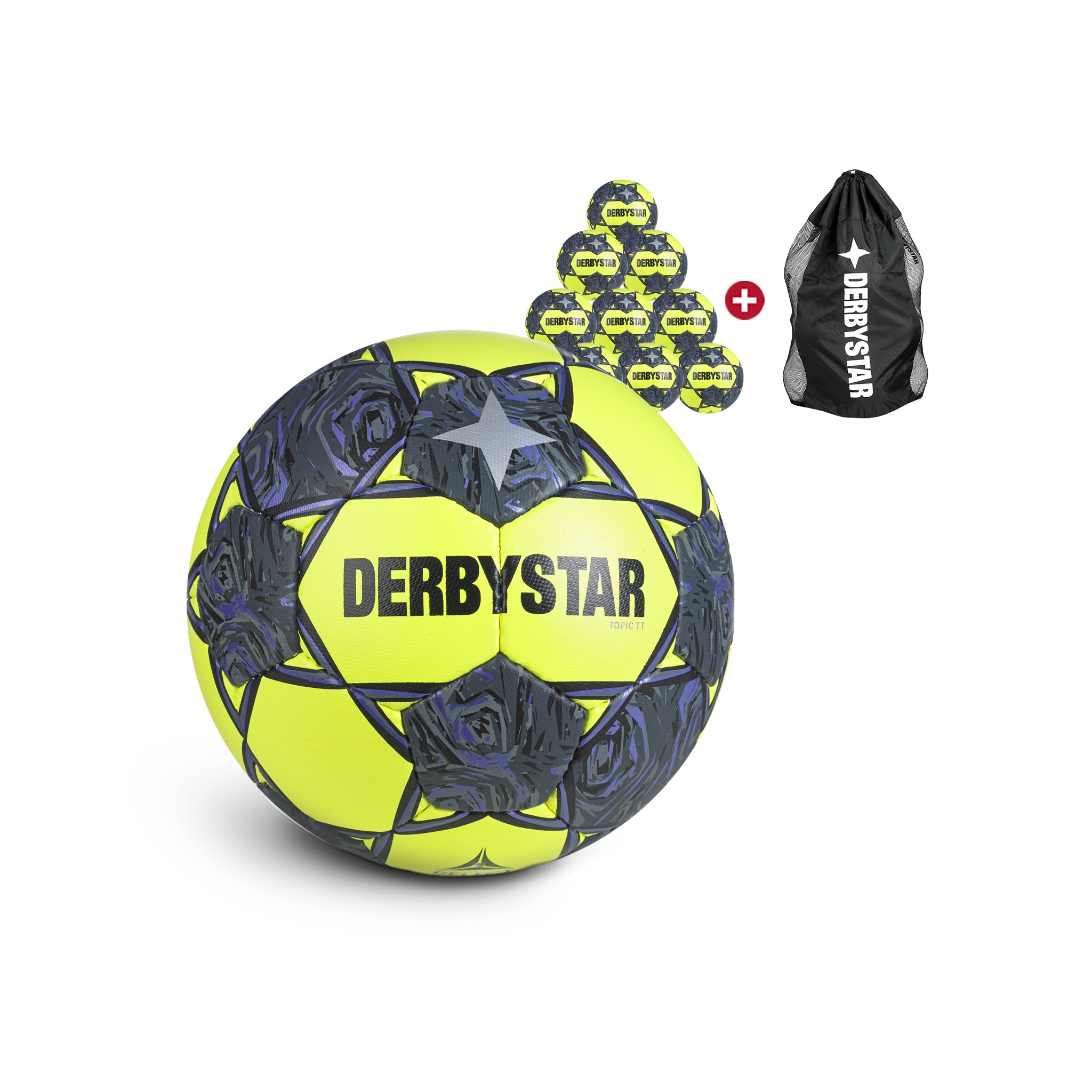 Topic TT AG 10er Ballpaket #farbe_schwarz/gelb