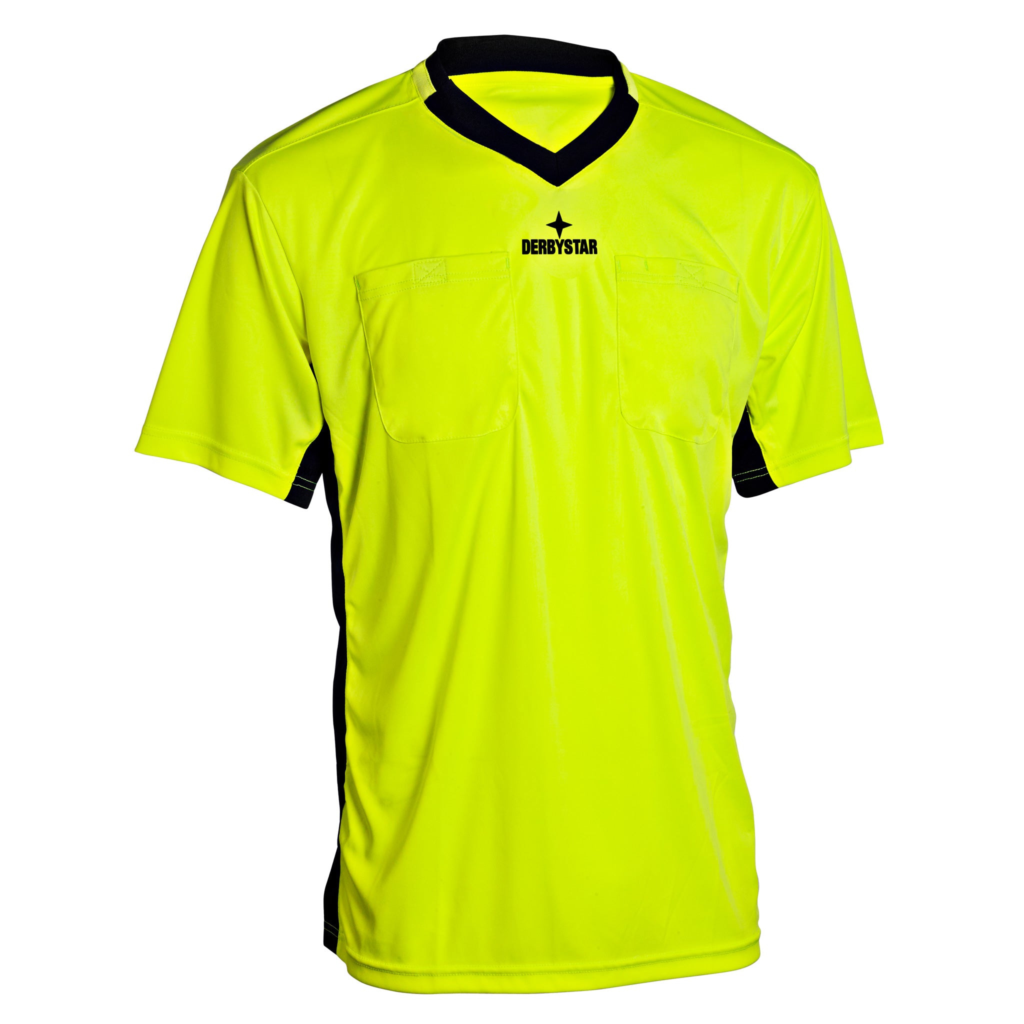 Schiedsrichter Trikot #farbe_gelb/schwarz