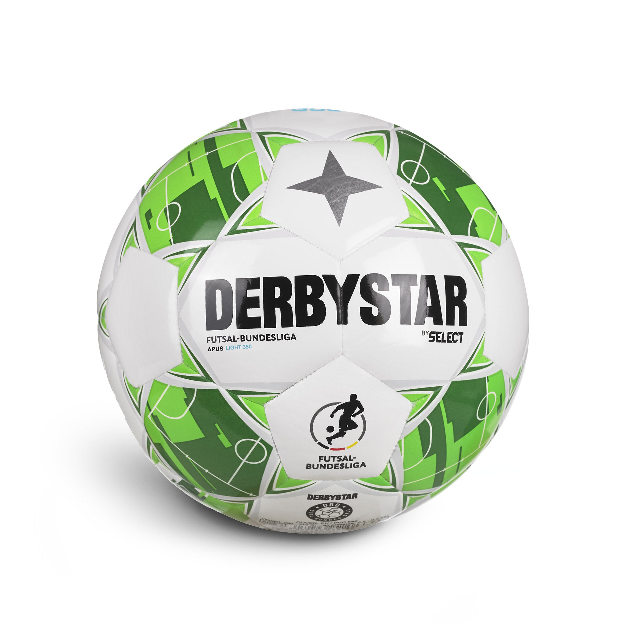Futsal-Bundesliga Apus Light 350 #farbe_weiß/grün