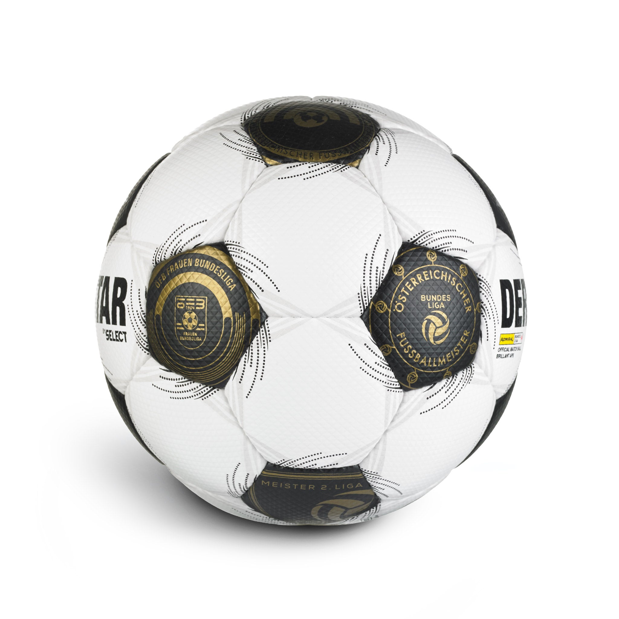 ÖFBL Brillant APS v26 #farbe_weiß/schwarz/gold
