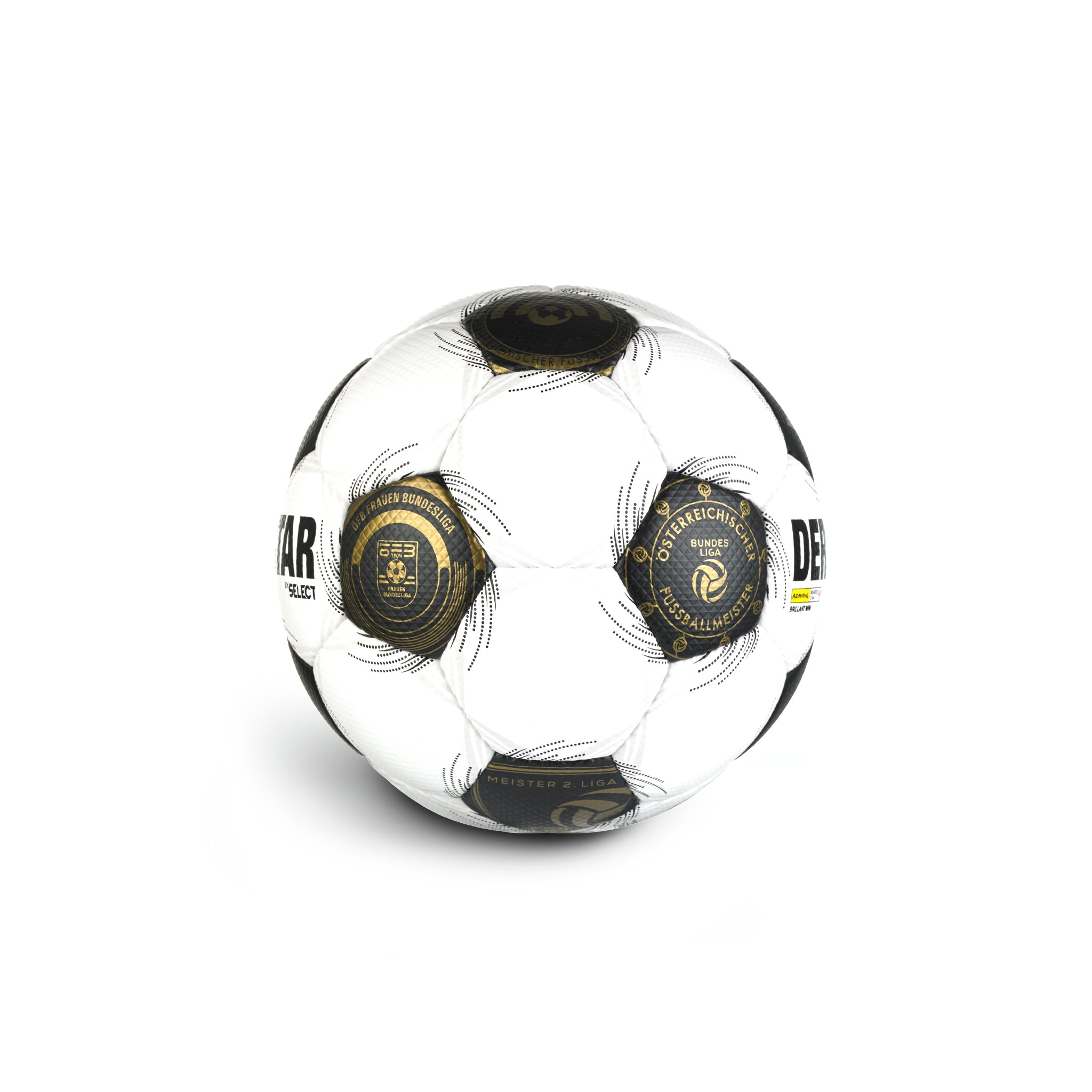 ÖFBL Brillant Mini v26 #farbe_weiß/schwarz/gold