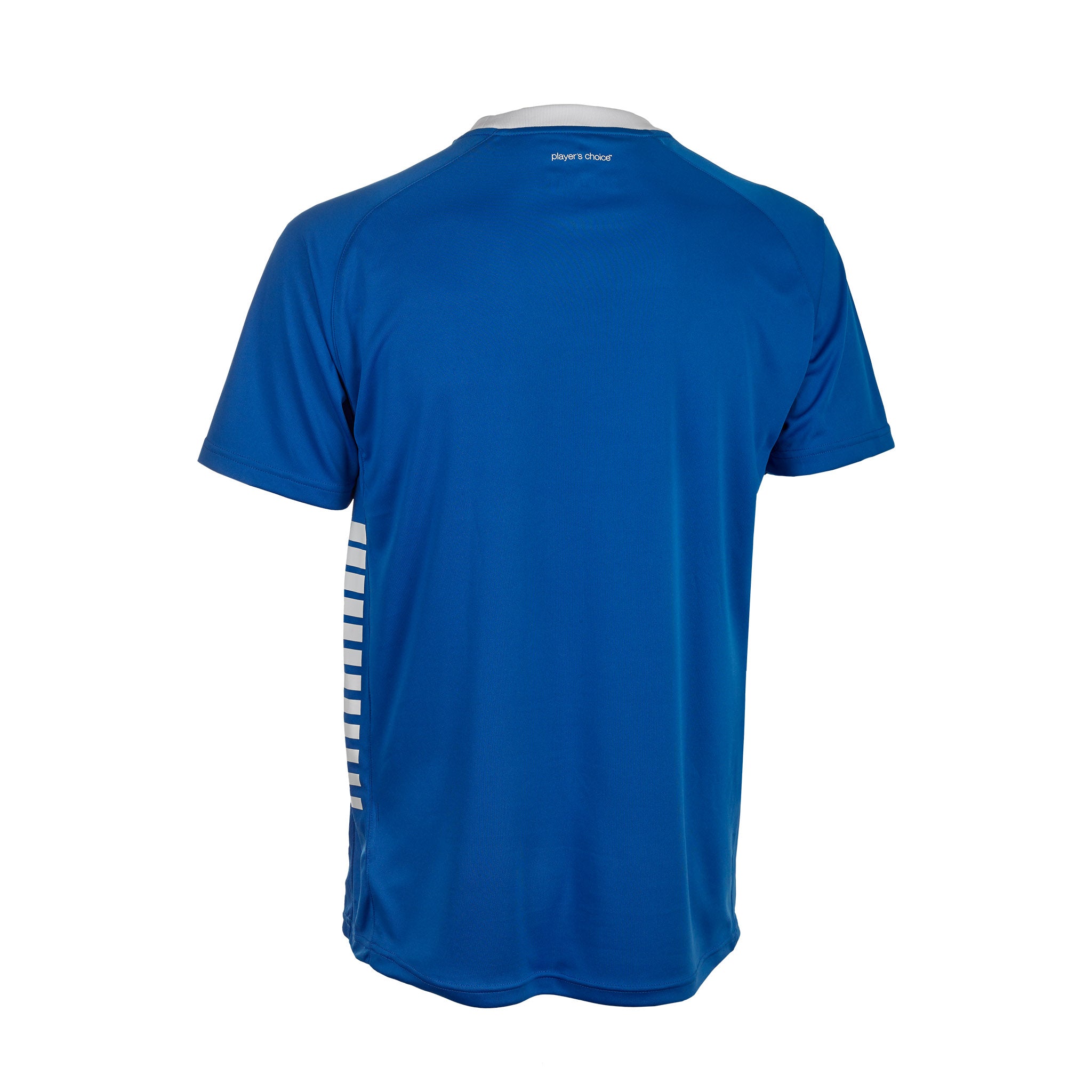 Trainingsshirt #farbe_blau/weiß