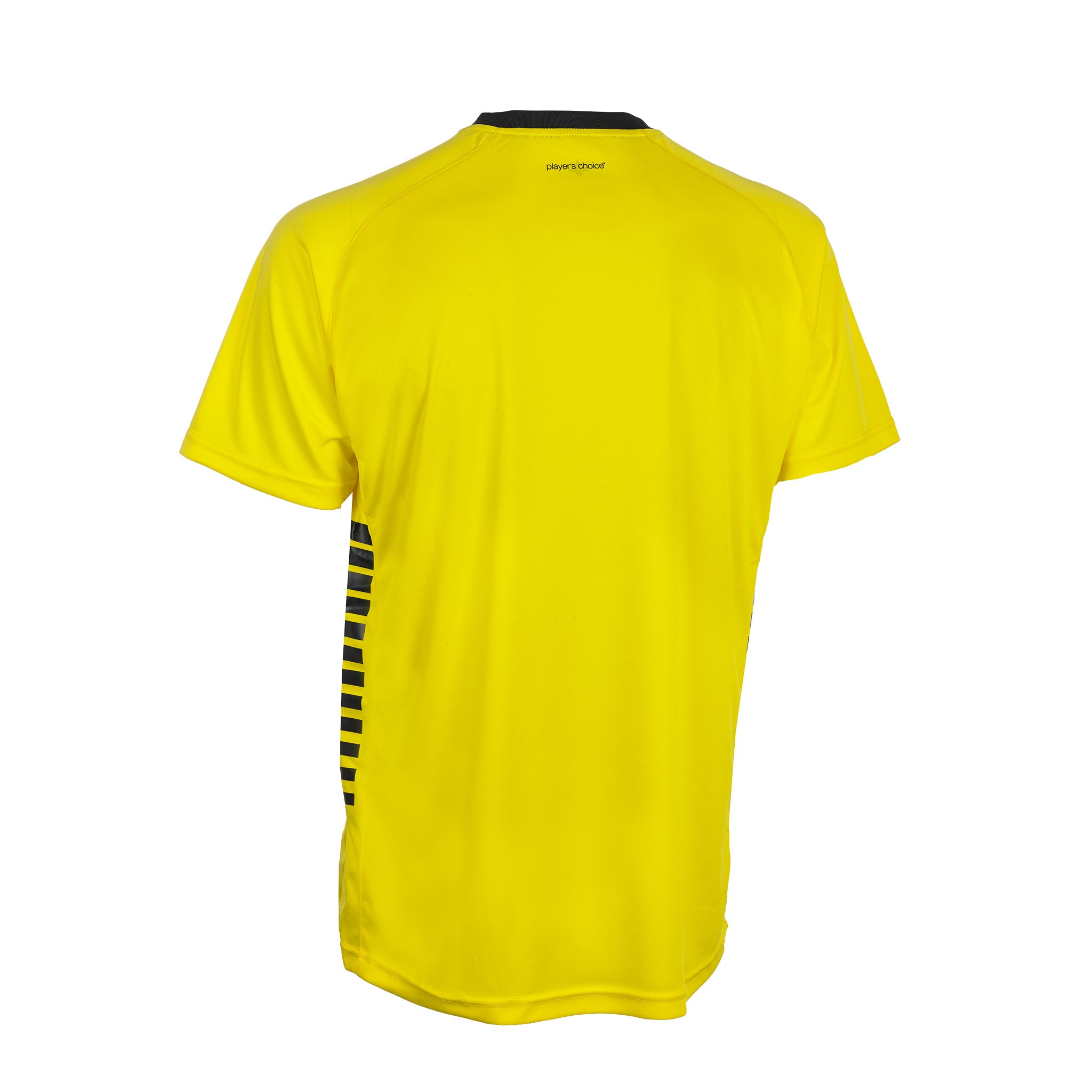 Trainingsshirt #farbe_gelb/schwarz