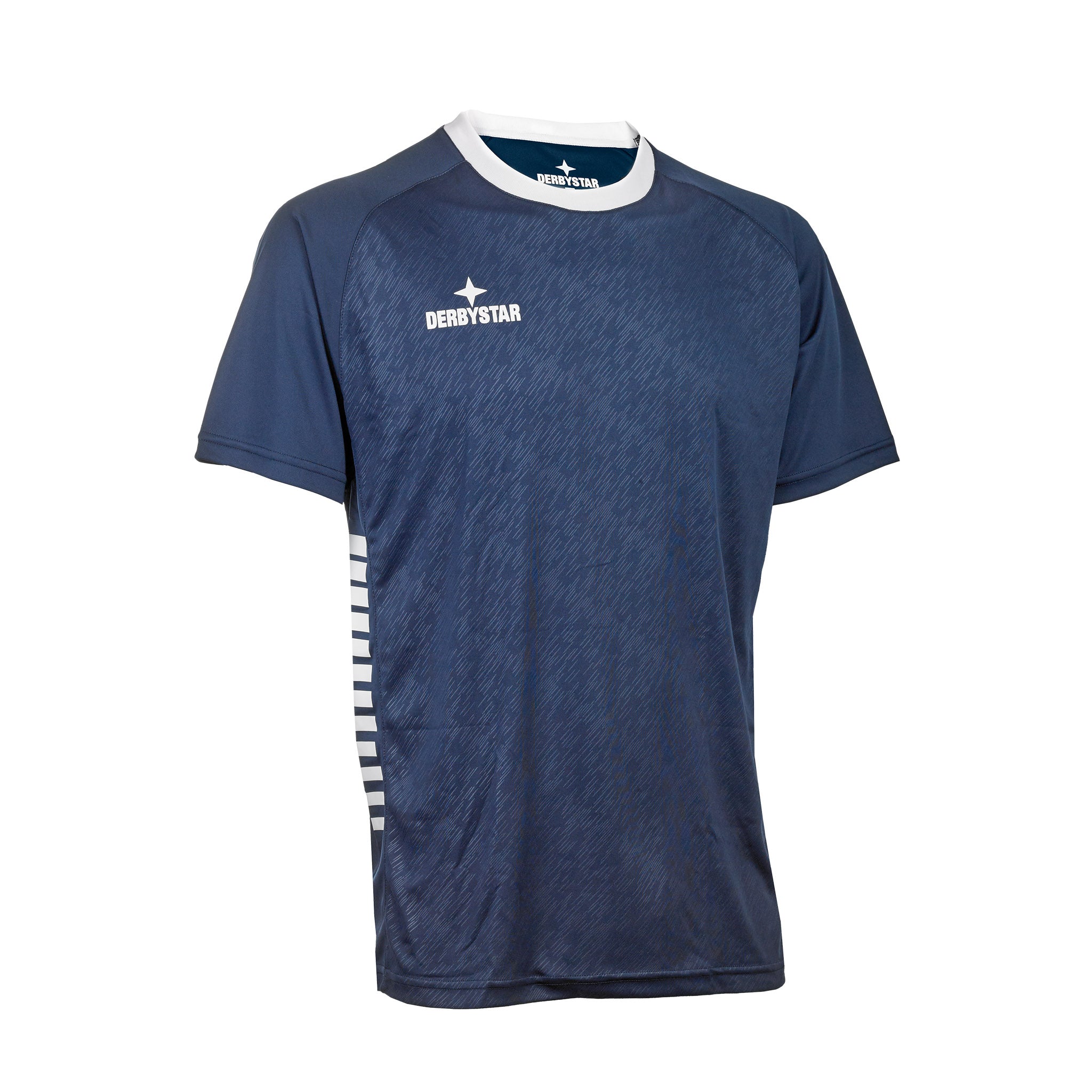 Trainingsshirt #farbe_navy/weiß