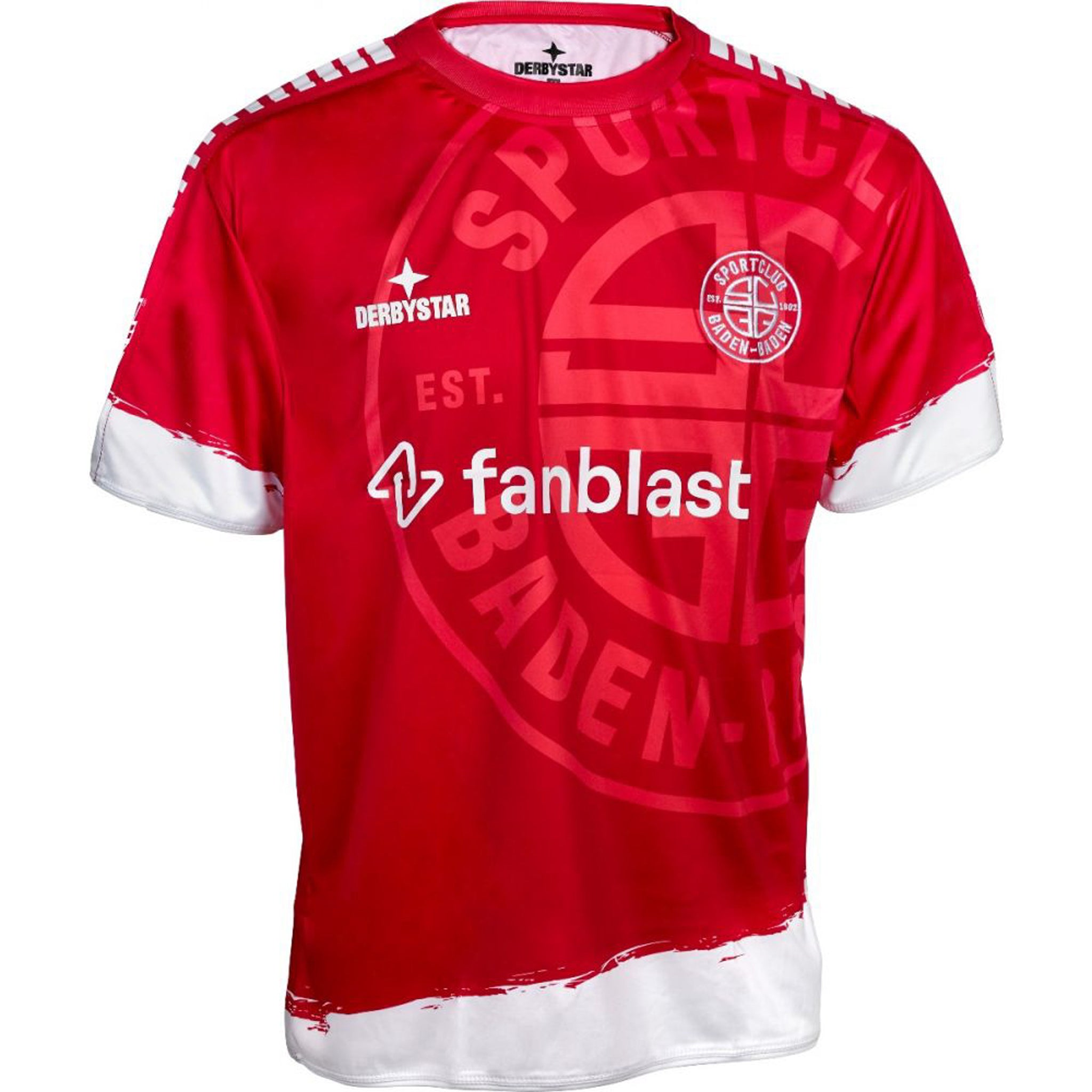 Trikot SC Baden-Baden #farbe_rot/weiß